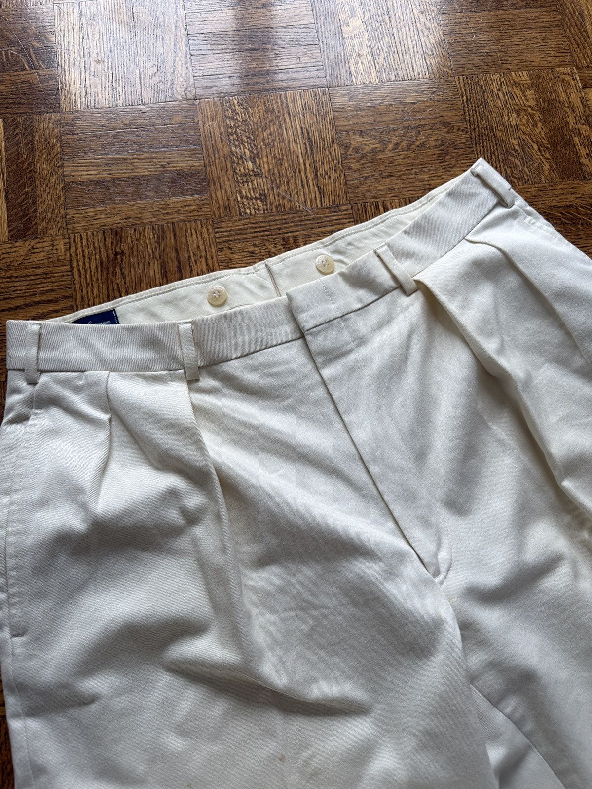Ralph Lauren Vintage 70s Ralph Lauren Pleated Trousers Size US 34 / EU 50 - 7 Thumbnail