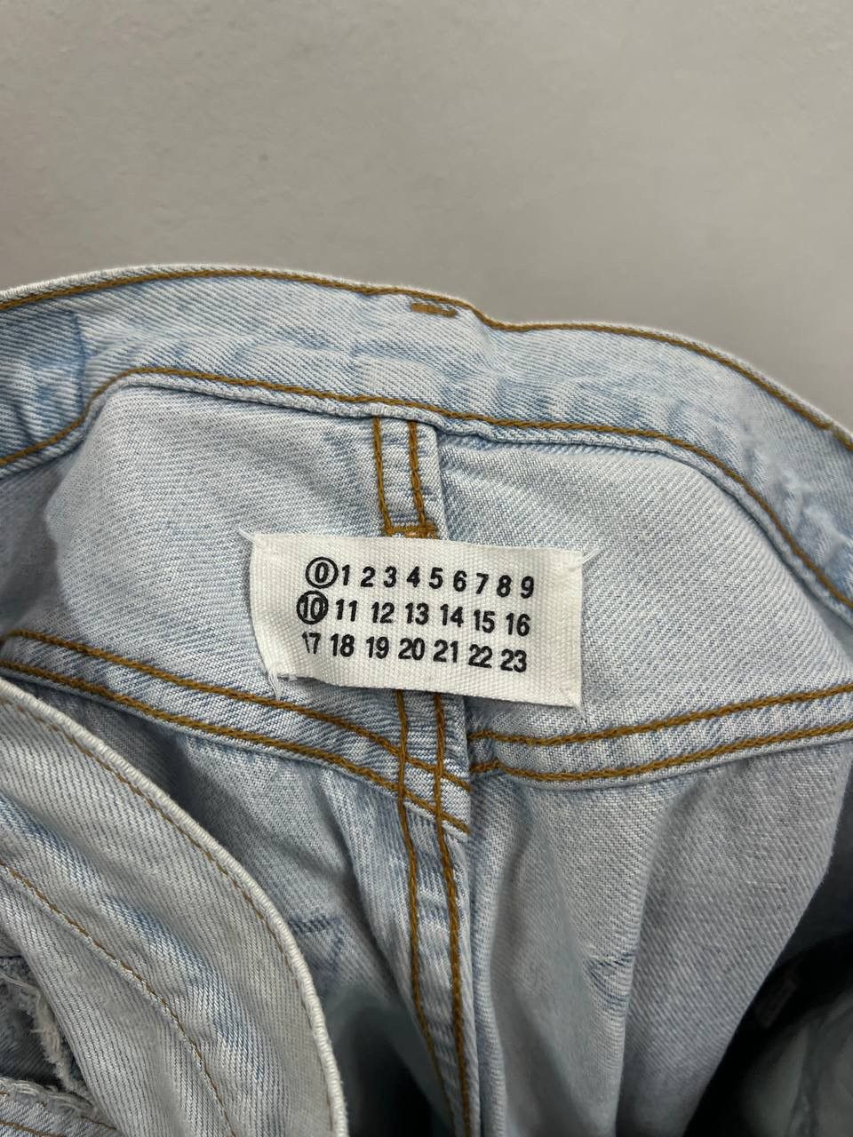 Maison Margiela AW00 Maison Martin Margiela Artisanal Reworked Patched Denim Size US 30 / EU 46 - 2 Thumbnail