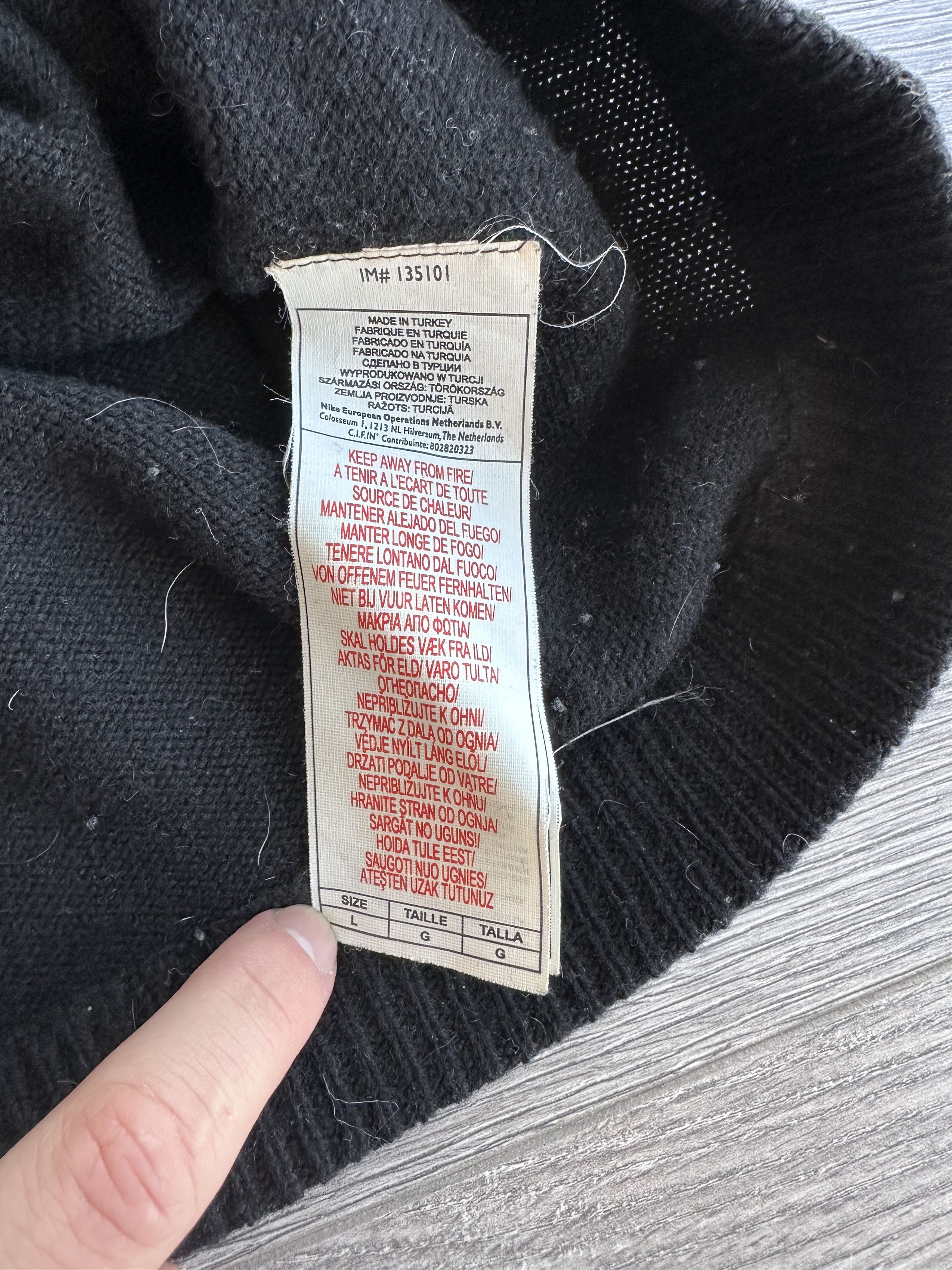 Nike Nike Manchester United Wool Vest Size US L / EU 52-54 / 3 - 5 Thumbnail