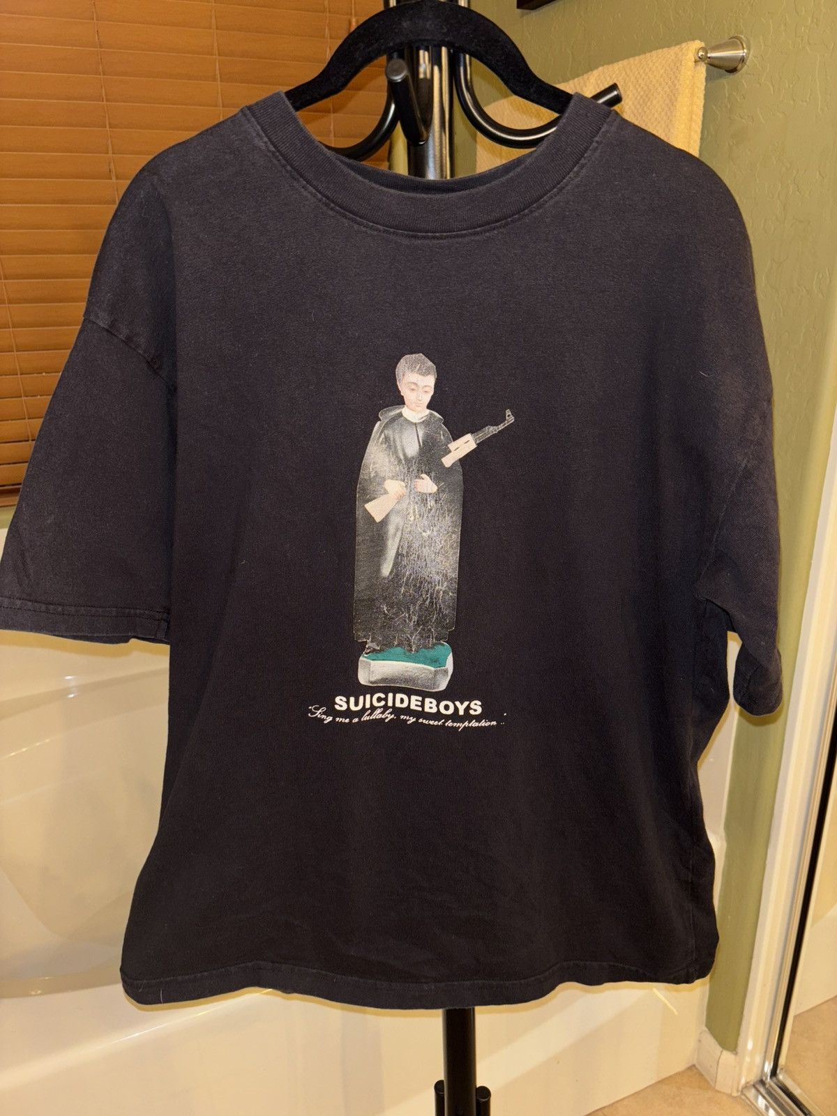 G59 Records Suicide Boys Sing Me A Lullaby Black Tee Shirt Large Size US L / EU 52-54 / 3 - 1 Thumbnail