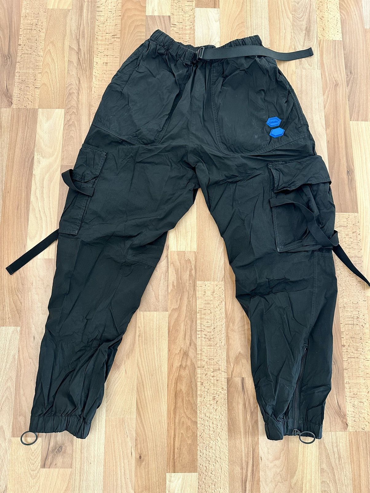 image of Cargo Pant Off White in Black, Men's (Size 30)