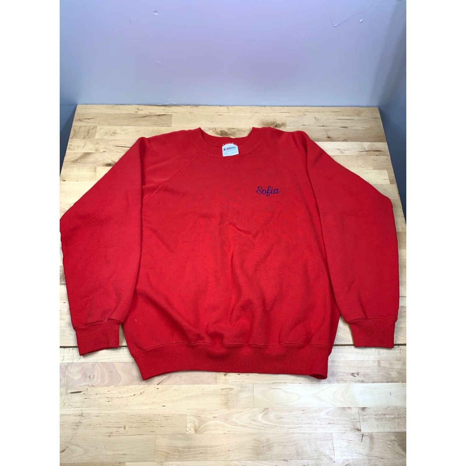 Hanes Vintage Hanes Red Embroidered Pullover Sweatshirt M User: Vintage Hanes Red Embroidered Pullover Sweatshirt M Size US M / EU 48-50 / 2 - 2 Thumbnail