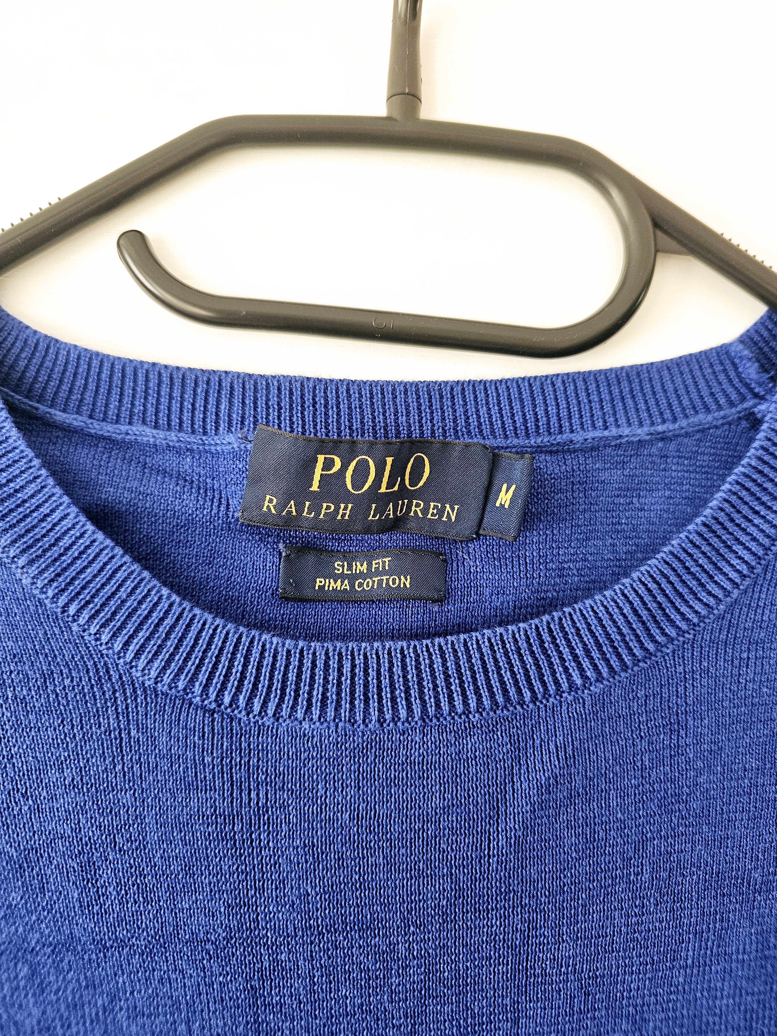Polo Ralph Lauren Blue Polo Ralph Lauren cotton sweater m 38 Size US M / EU 48-50 / 2 - 3 Thumbnail