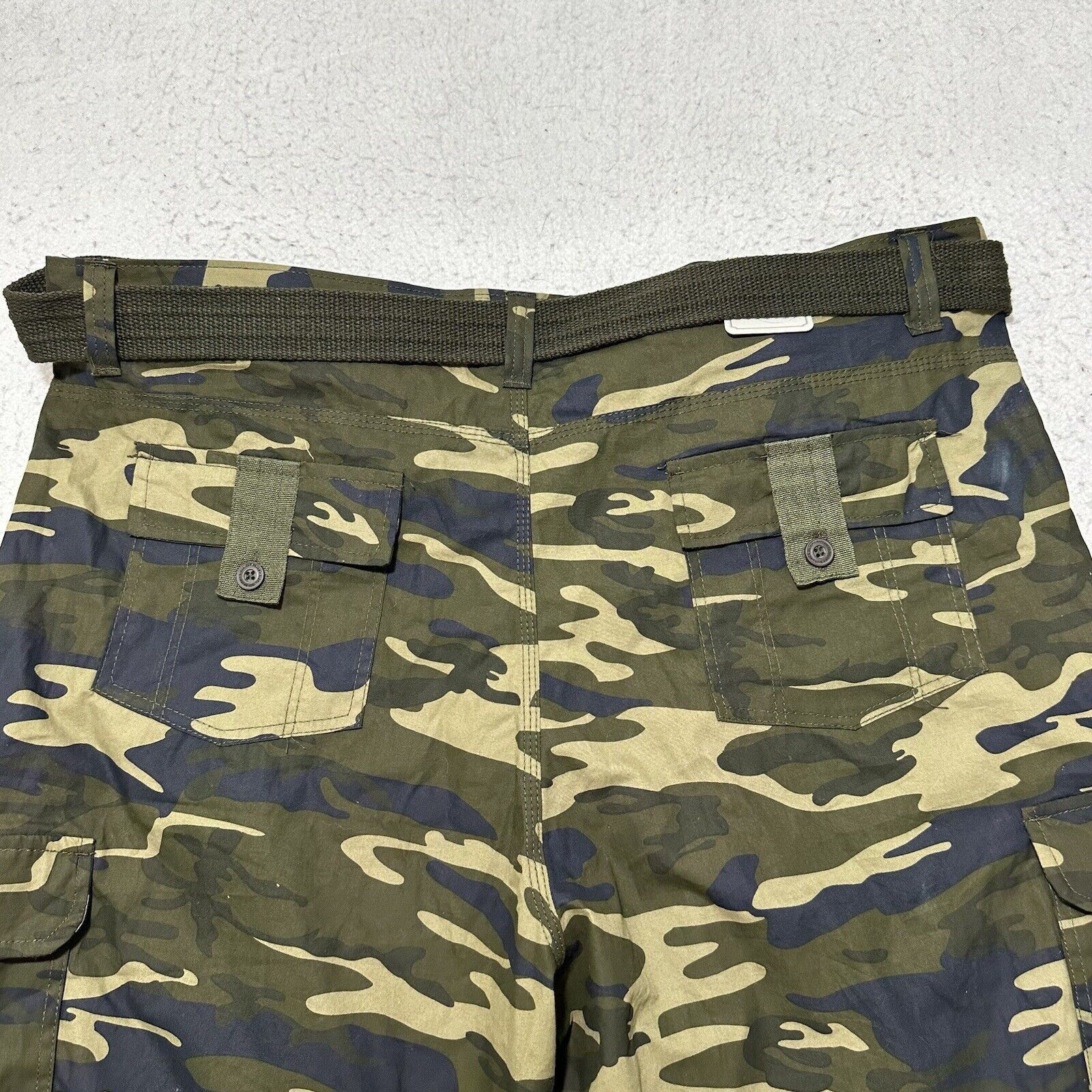Alexander Julian Alexander Julian 44 Cargo Shorts 11.5" Inseam Green Camo Size US 44 / EU 60 - 8 Thumbnail
