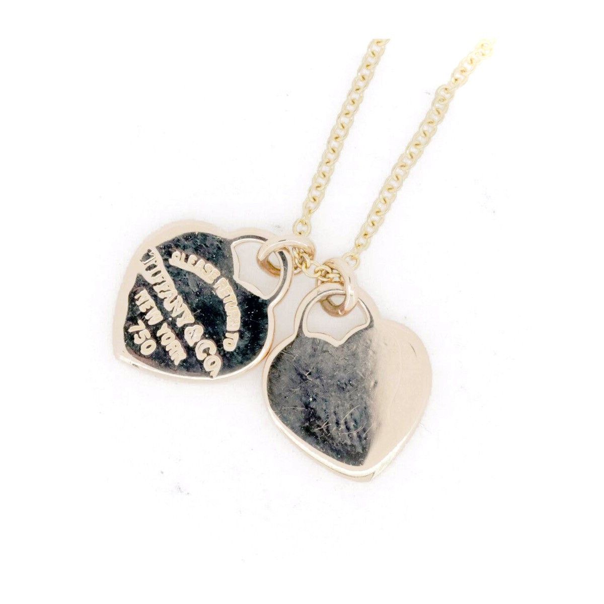 Tiffany & Co. Tiffany & Co. Tiffany Return to Tiffany Au750 Necklace Crocodile skin Necklace DUTY FREE for USA Size ONE SIZE - 1 Thumbnail