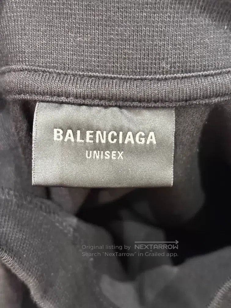 Balenciaga Balenciaga Solid color crystal round neck sweatshirt Size US XS / EU 42 / 0 - 3 Thumbnail