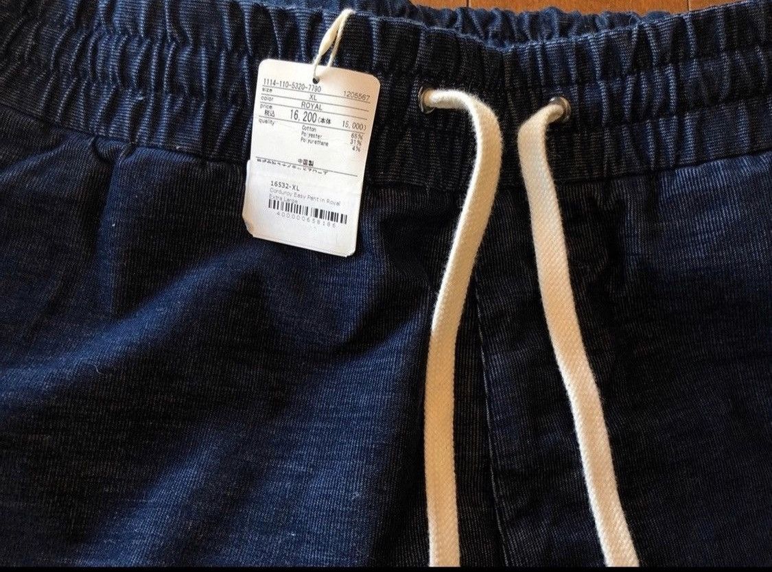 United Arrows Indigo Easy Pants Size US 34 / EU 50 - 3 Thumbnail