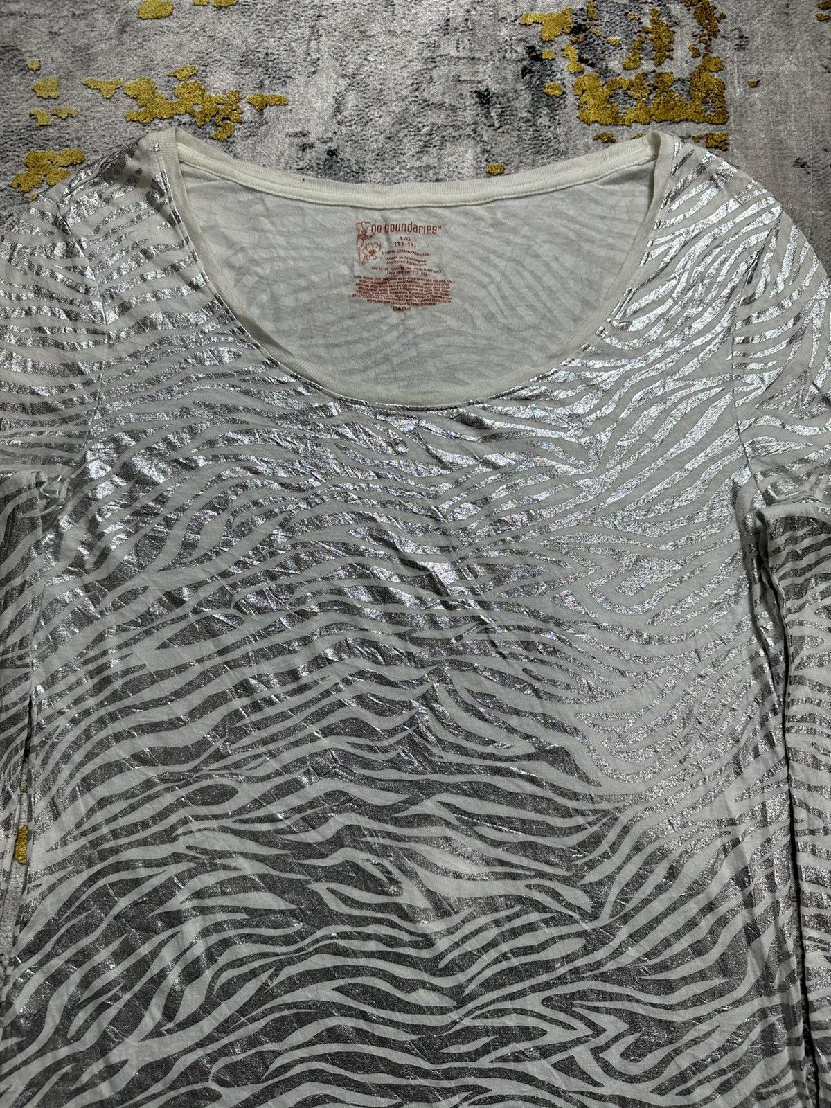 20471120 SICK GLITTER MESH LONG SLEEVE IFSIXWASNINE LGB STYLE Size S / US 4 / IT 40 - 2 Thumbnail
