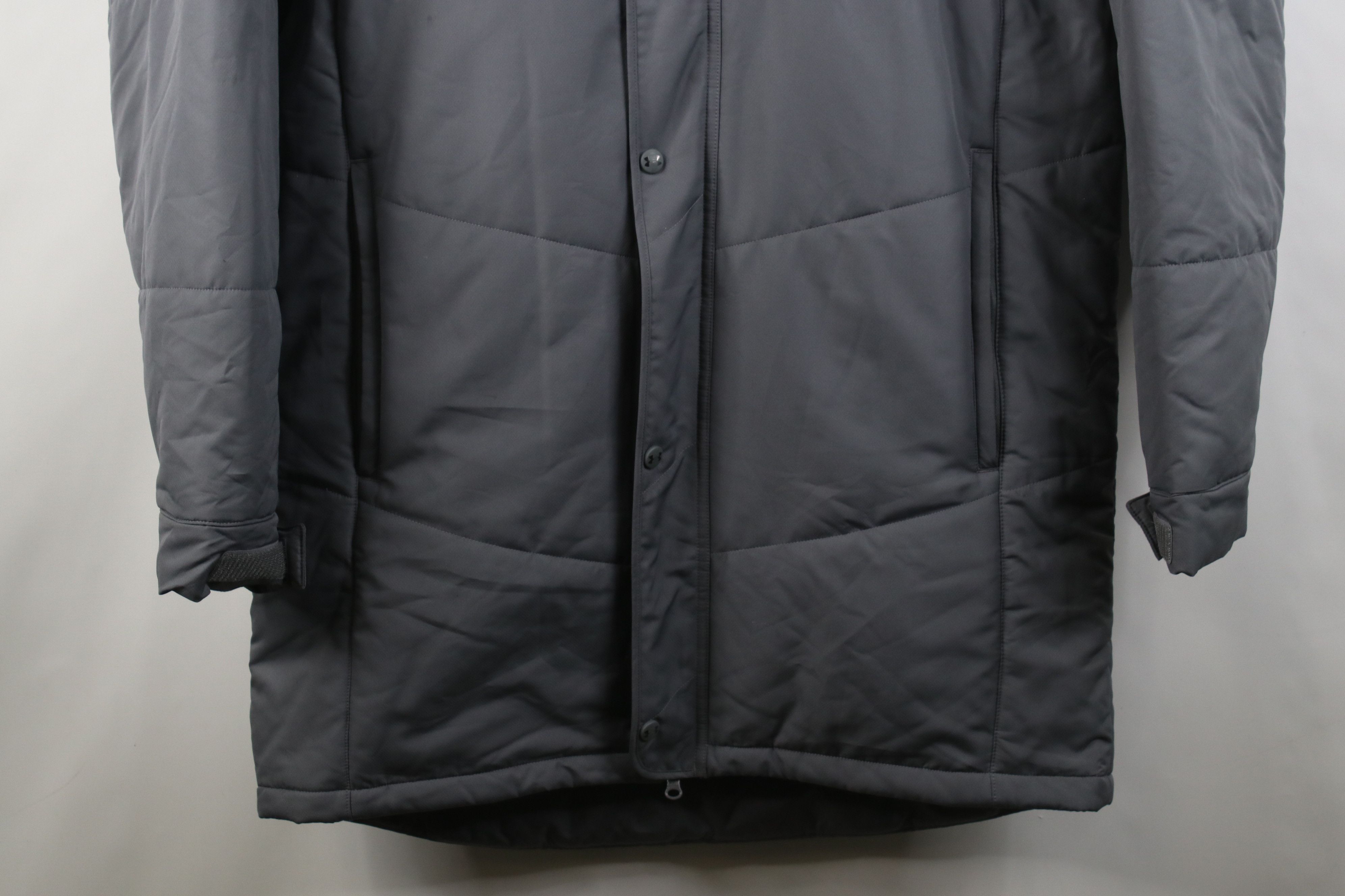 Under Armour Under Armour ColdGear Loose Hooded Parka Jacket Gray Size US L / EU 52-54 / 3 - 3 Thumbnail