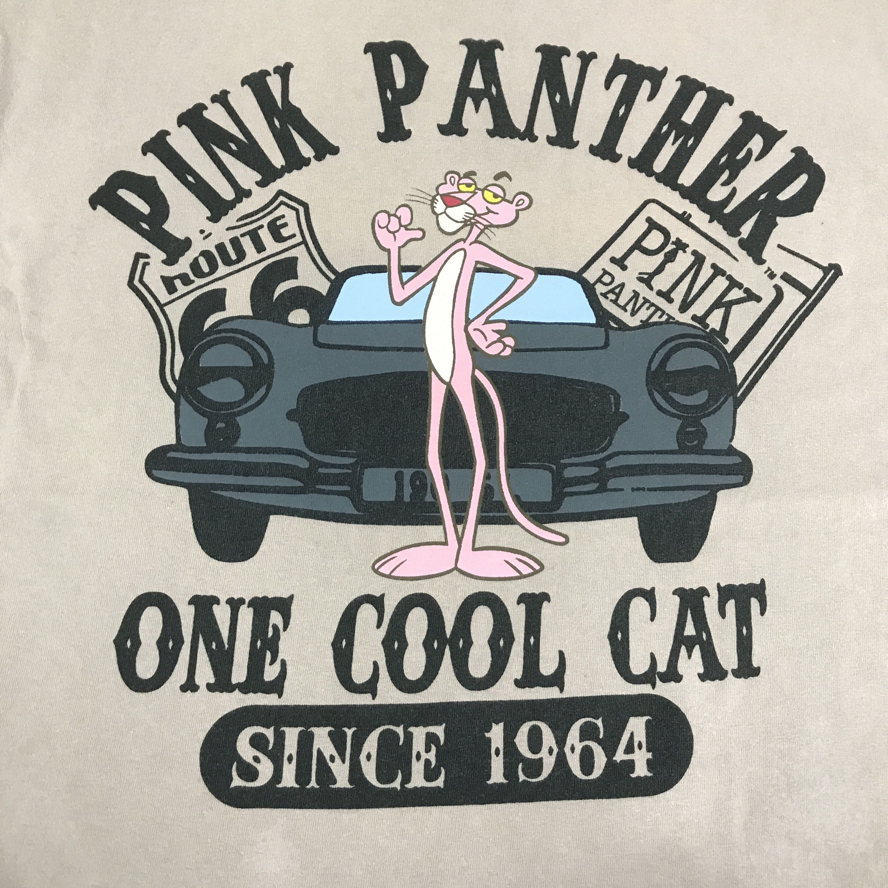 Cartoon Network PINK PANTHER BIG LOGO CARTOON T-SHIRT K93B47 Size US L / EU 52-54 / 3 - 10 Thumbnail