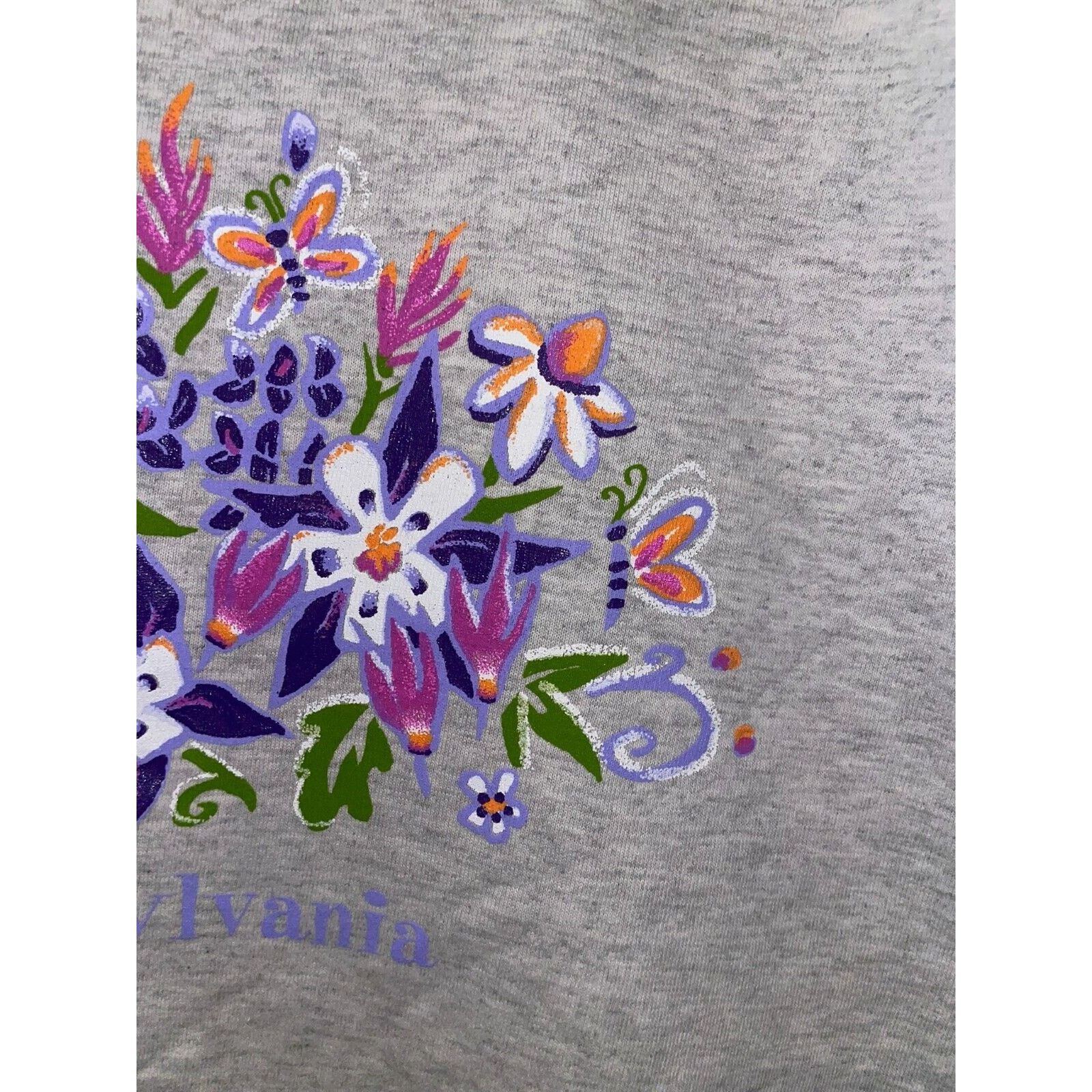 Vintage Vintage Pennsylvania Wildflower Shirt Tee Flower VTG 90s XL Size US XL / EU 56 / 4 - 5 Thumbnail