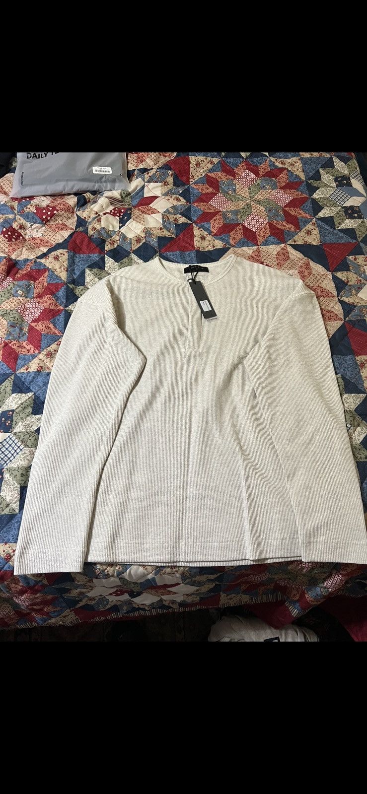 Richie Le Collection DAILY THERMAL LS SHIRT - OATMEAL HEATHER SAIL Size US M / EU 48-50 / 2 - 2 Thumbnail