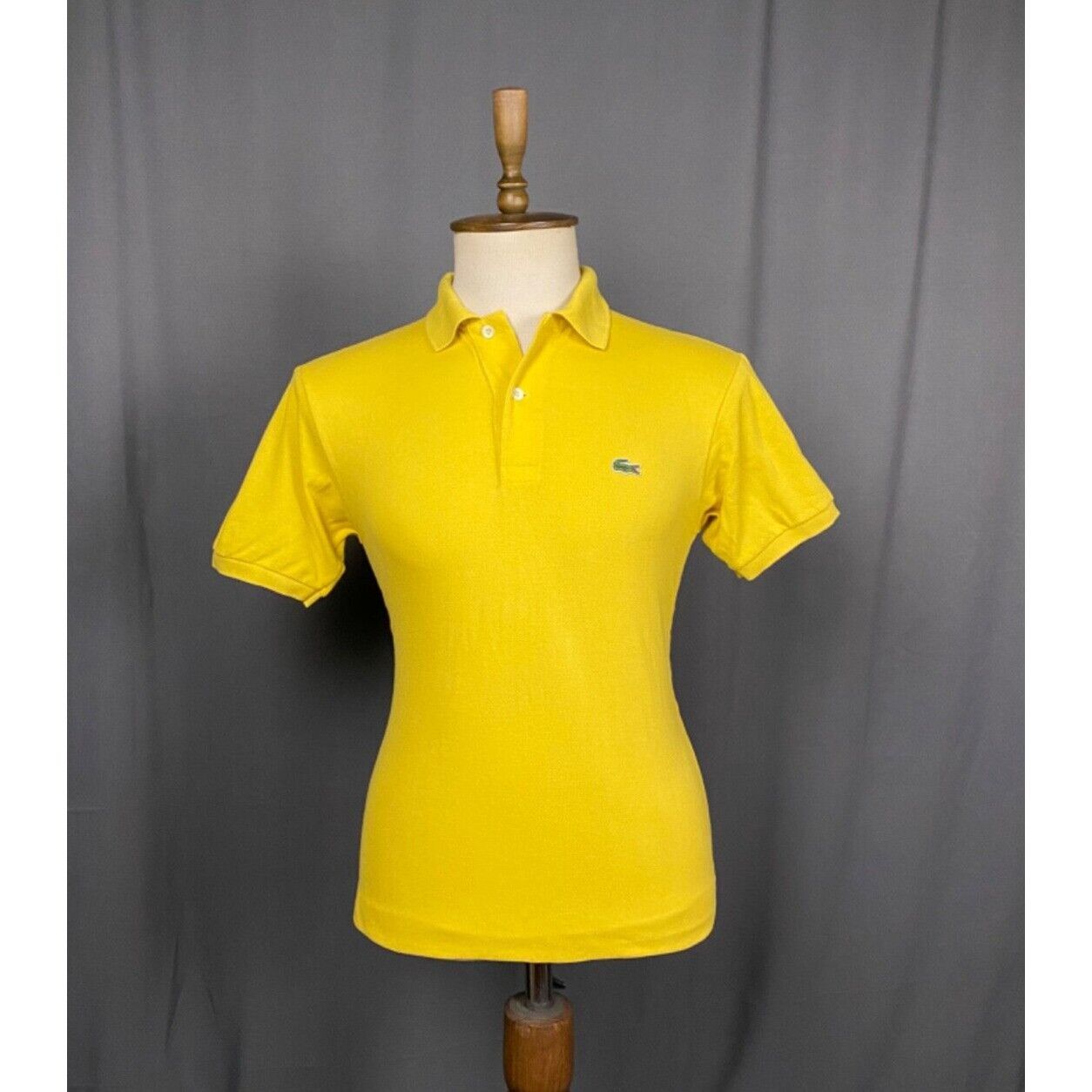 Lacoste Lacoste Small Logo Men's Yellow Polo T-Shirt Size 3 Size US L / EU 52-54 / 3 - 1 Thumbnail