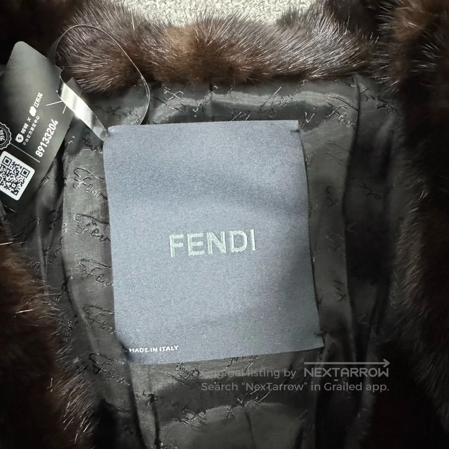 Fendi FENDI Short fur coat| Size L / US 10 / IT 46 - 5 Thumbnail