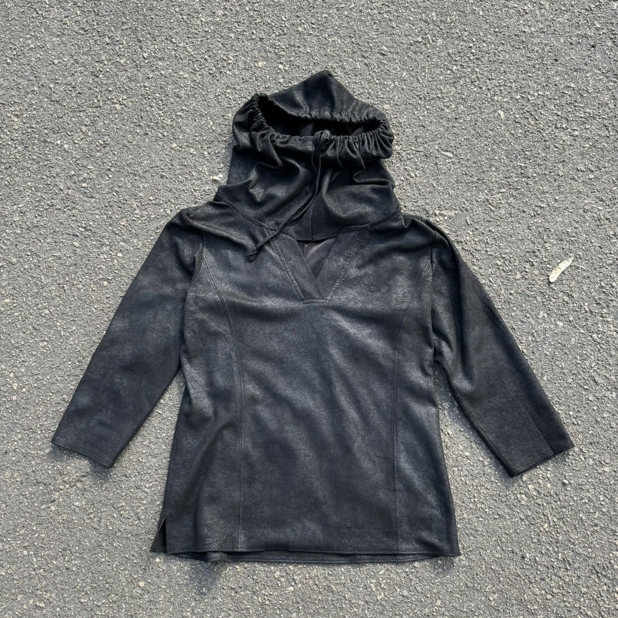 Designer × Japanese Brand opium leather hoodie womans rick owens style Size M / US 6-8 / IT 42-44 - 1 Thumbnail
