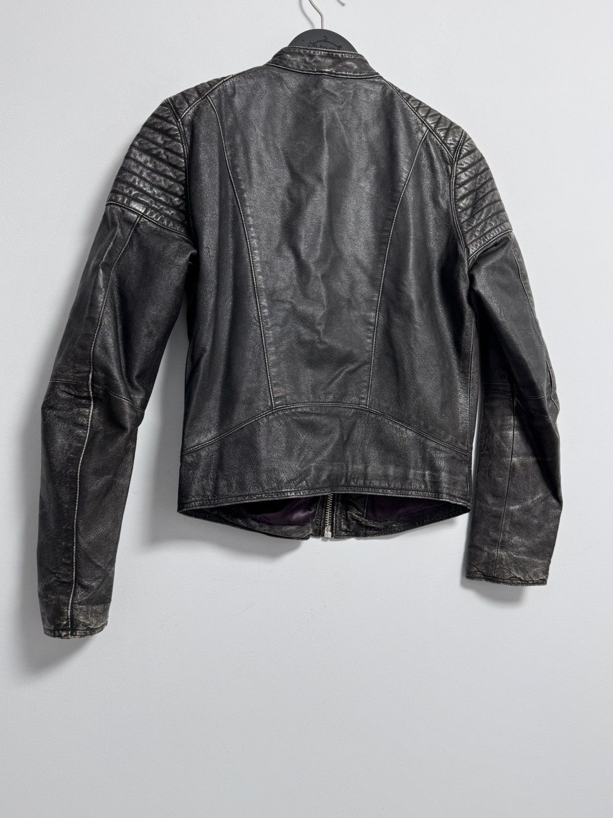 G-STAR FAE LEATHER Biker Jacket Women’s Size S