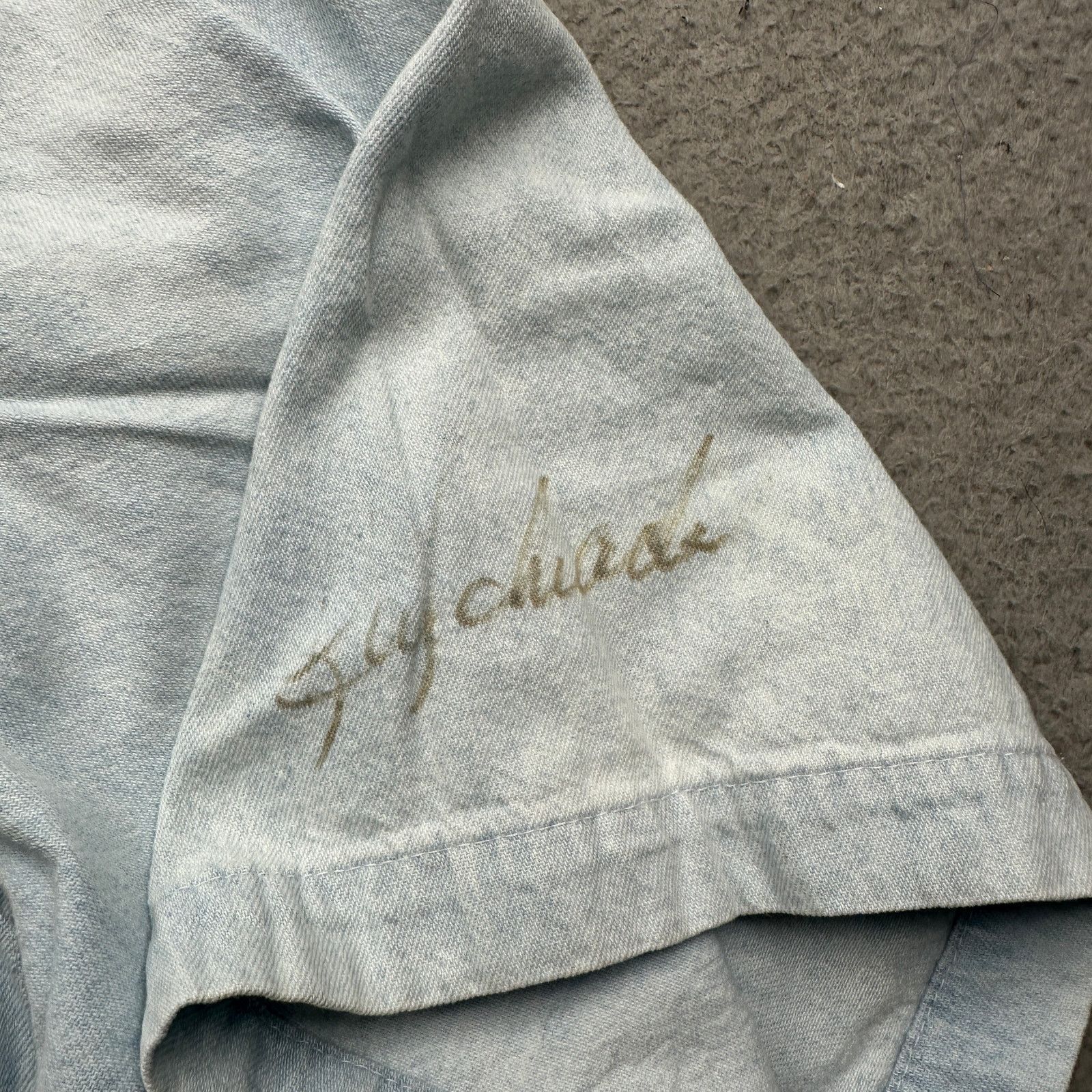 NASCAR Vintage NASCAR Ricky Rudd #10 Tide Denim Shirt Mens XL Size US XL / EU 56 / 4 - 5 Thumbnail