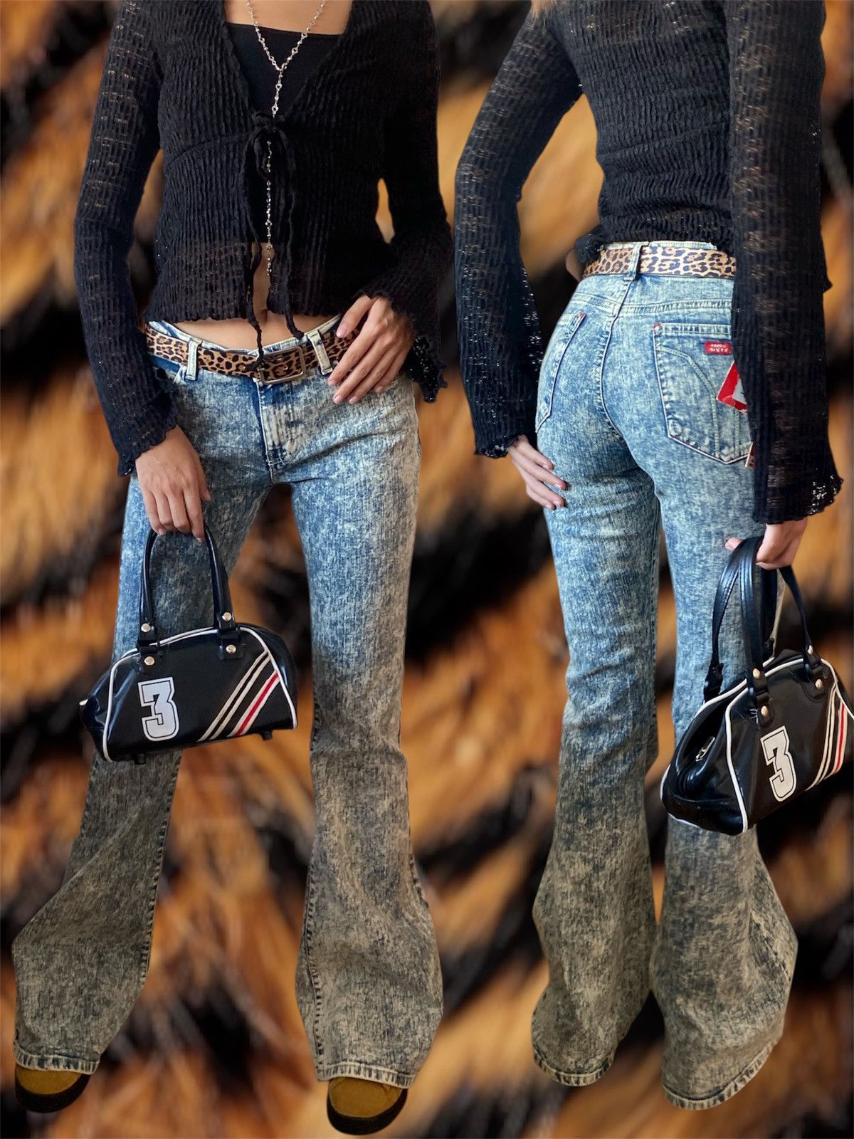 Miss Sixty Miss Sixty Vintage Flared Jeans – Y2K Icon – BNWT Size 25" / US 0 / IT 36 - 1 Thumbnail
