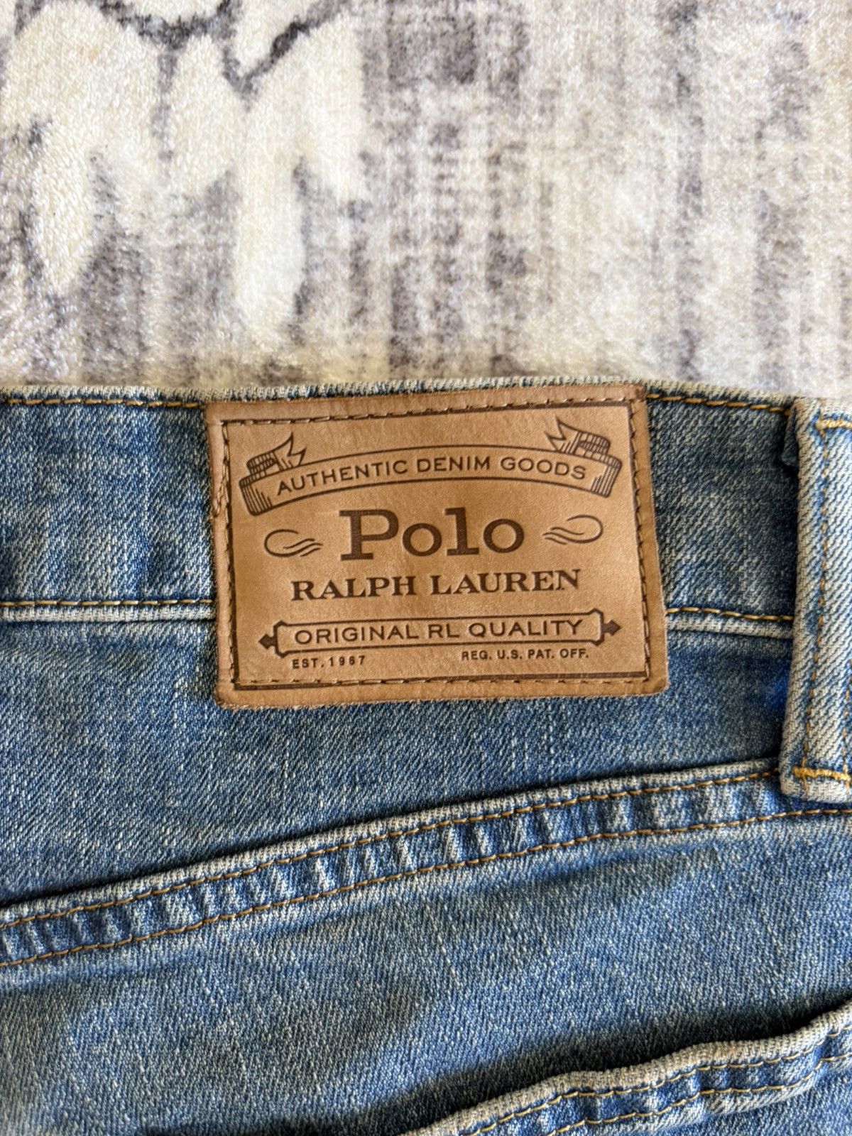 Polo Ralph Lauren Polo Ralph Lauren Hampton Relaxed Jeans Size US 29 - 3 Thumbnail
