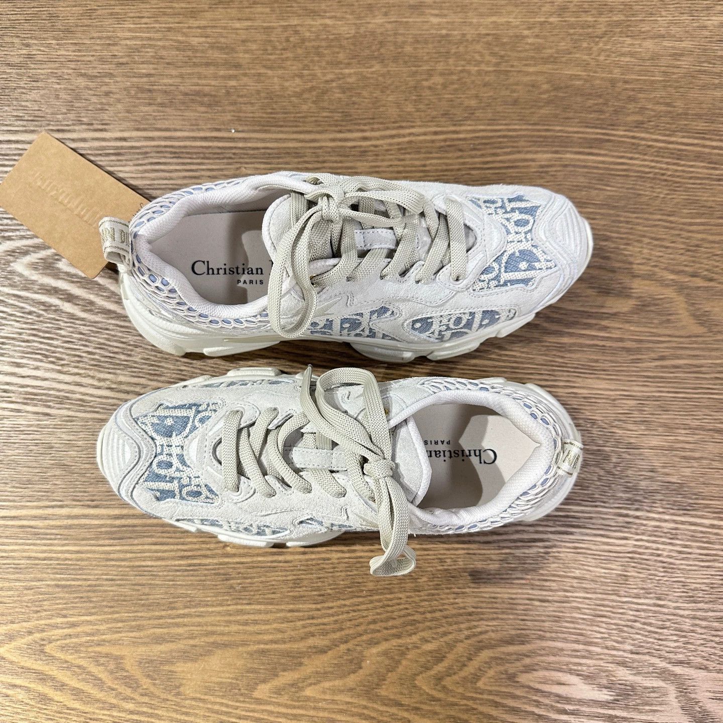 Dior Dior jan1042 Signature Oblique low top shoes EUR37 Size US 6 / IT 36 - 4 Thumbnail
