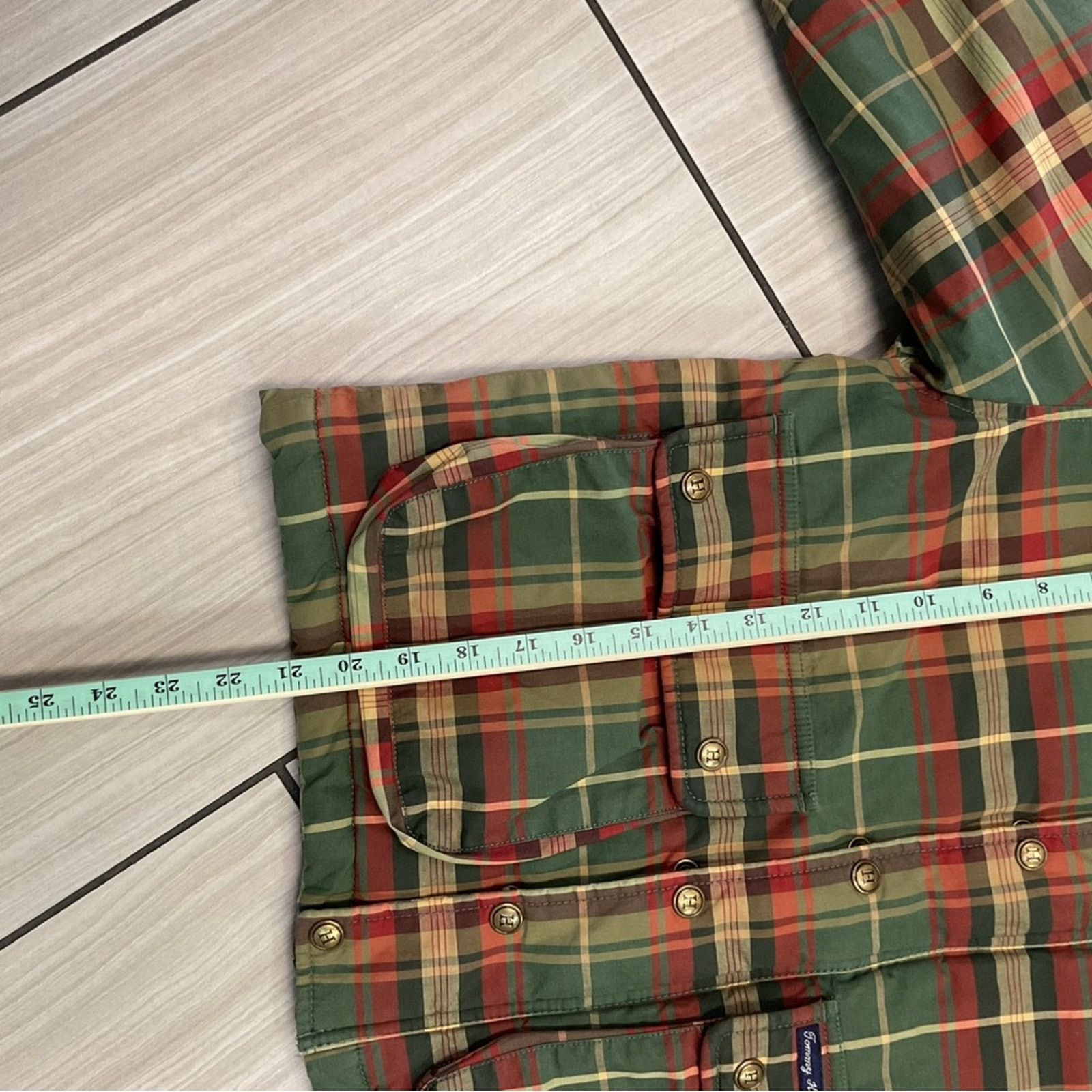 Tommy Hilfiger Tommy Hilfiger Plaid Kids Small Jacket Size US S / EU 44-46 / 1 - 13 Thumbnail