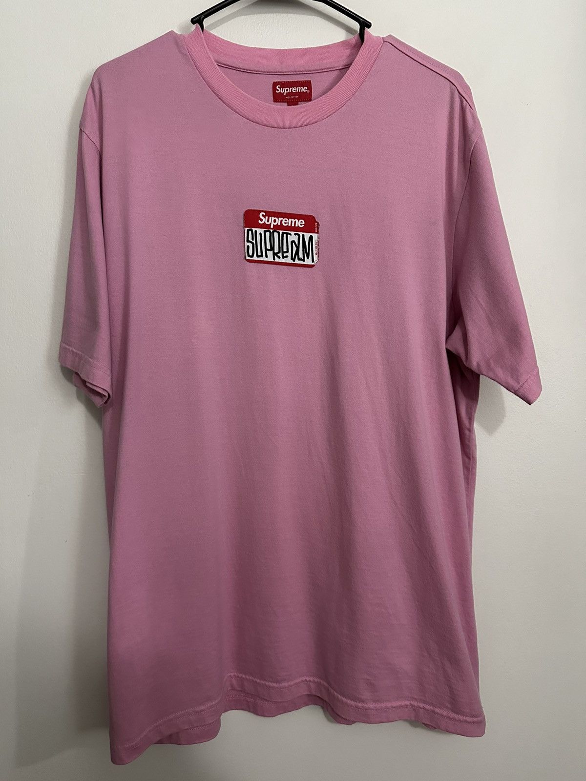 Supreme Supreme Gonz Name Tag S/S Top Tee Size US L / EU 52-54 / 3 - 1 Thumbnail