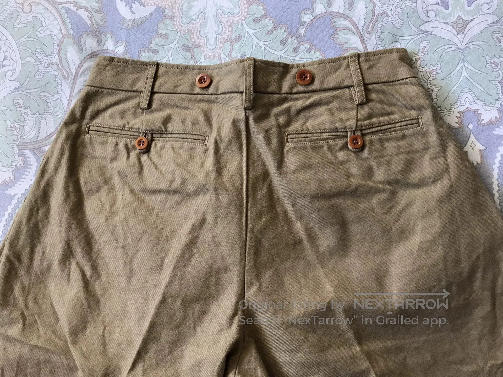 Visvim Adjustable Costume High-Waist Wide-Leg Cargo Pants. Size US 30 / EU 46 - 3 Thumbnail