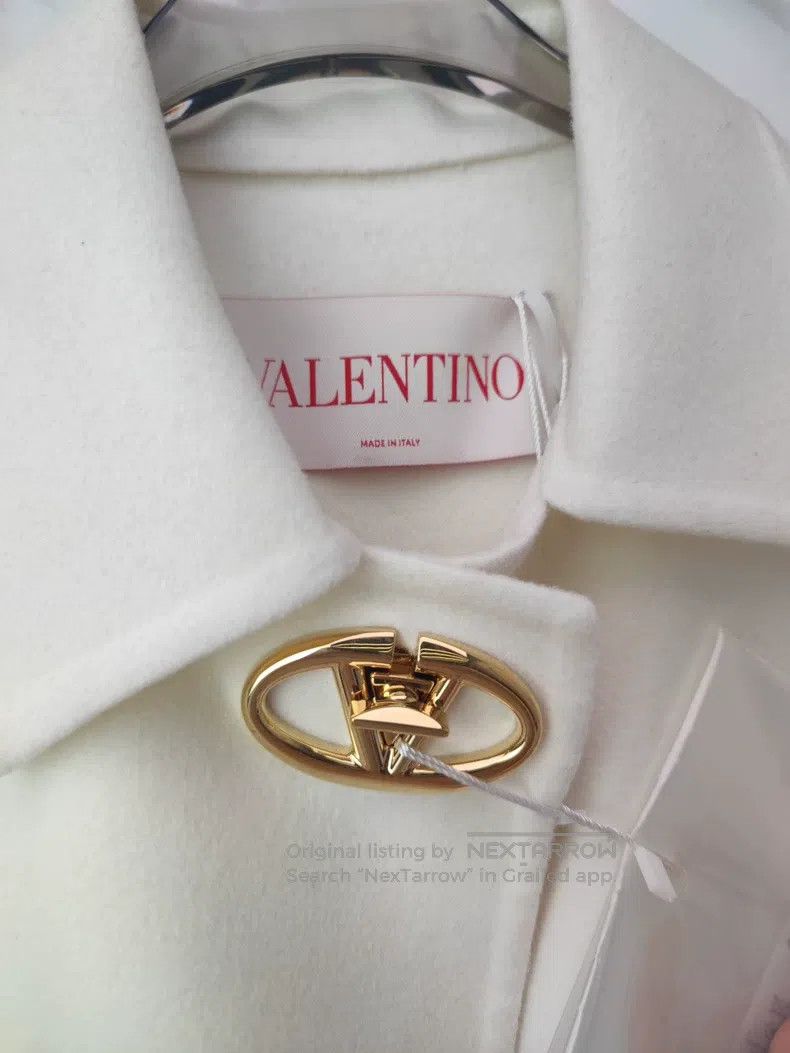 Valentino Valentino Wool cape coat Size S / US 4 / IT 40 - 3 Thumbnail