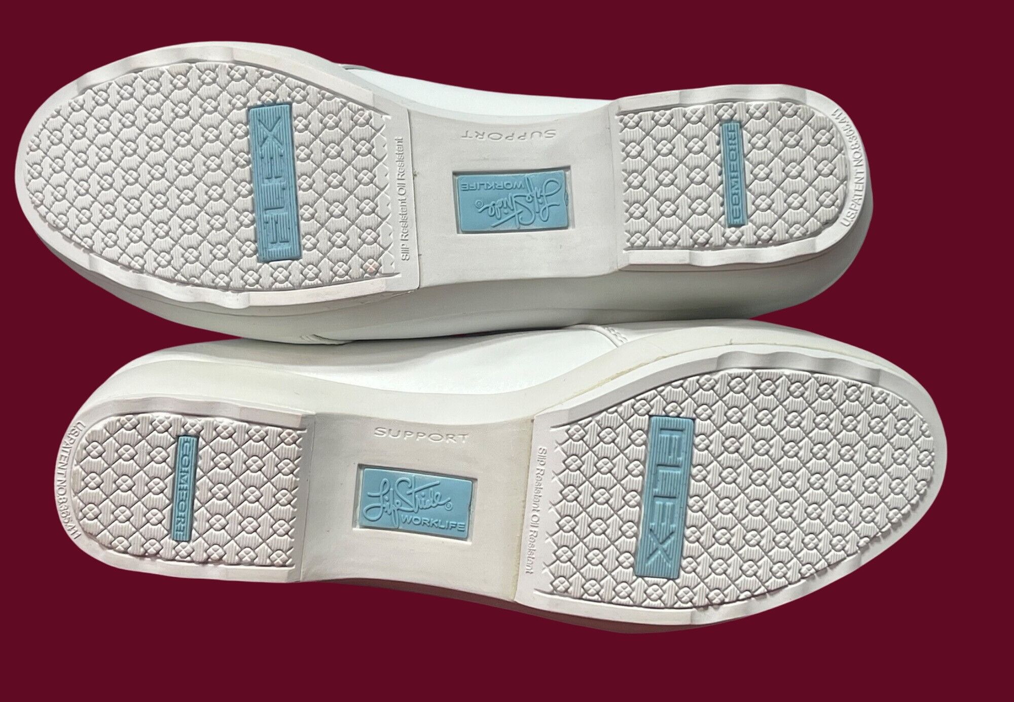 Other Life Stride WorkLife - Buzz White Loafer Women's Slip/Oil Re Size US 7.5 / IT 37.5 - 5 Thumbnail