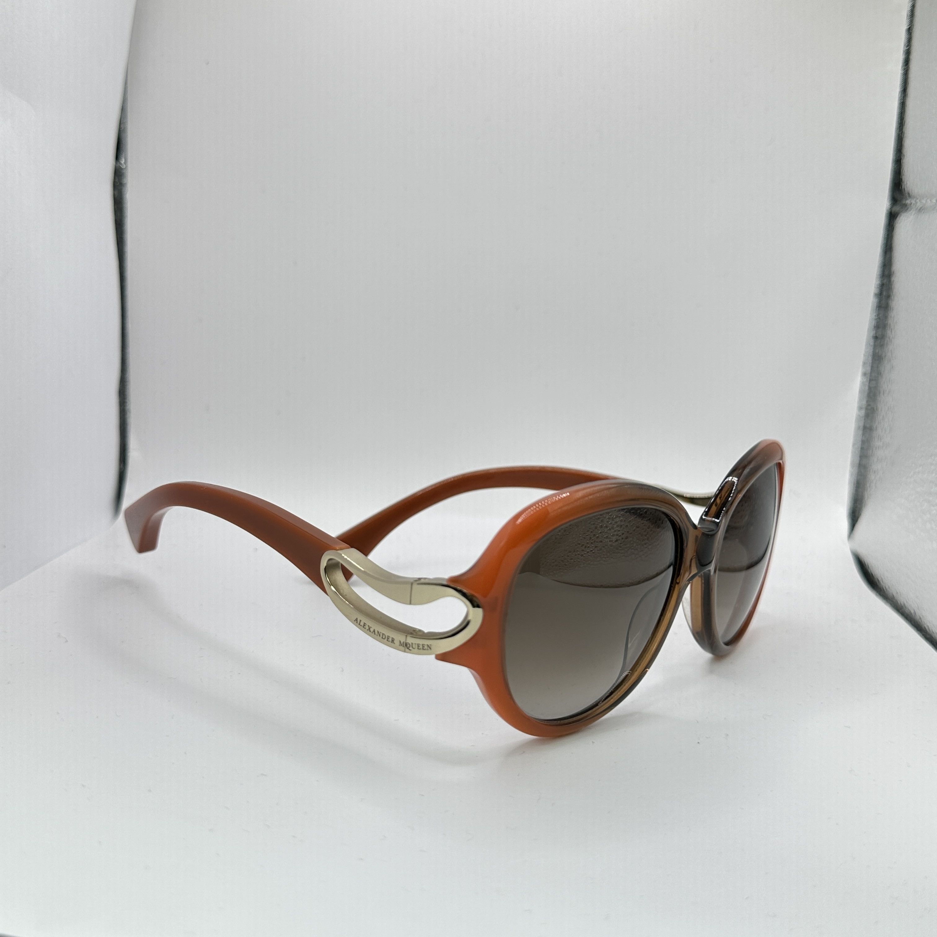 Alexander McQueen × Vintage Vintage Y2K Alexander McQueen Oversize Oval Gradient Size ONE SIZE - 6 Thumbnail