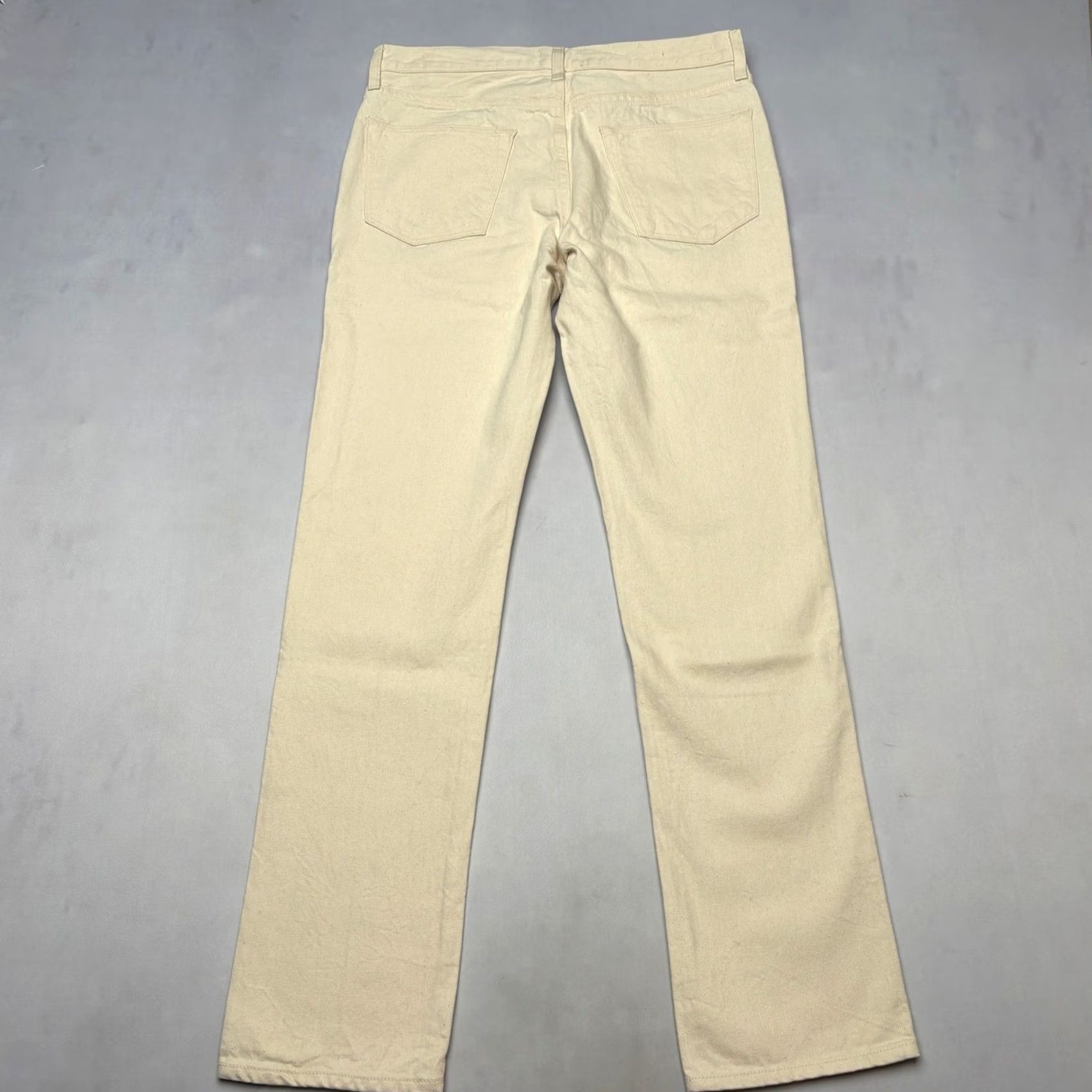 Sid Mashburn Sid Mashburn Jean Straight 31x32 Natural Rinse Denim Mens Size US 31 - 2 Thumbnail