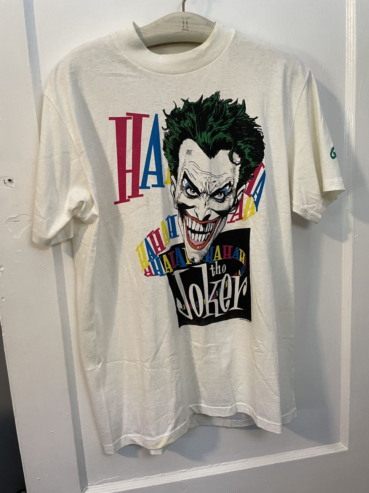 Vintage Graphitti “Joker” 1987 vintage tee Size US L / EU 52-54 / 3 - 1 Thumbnail