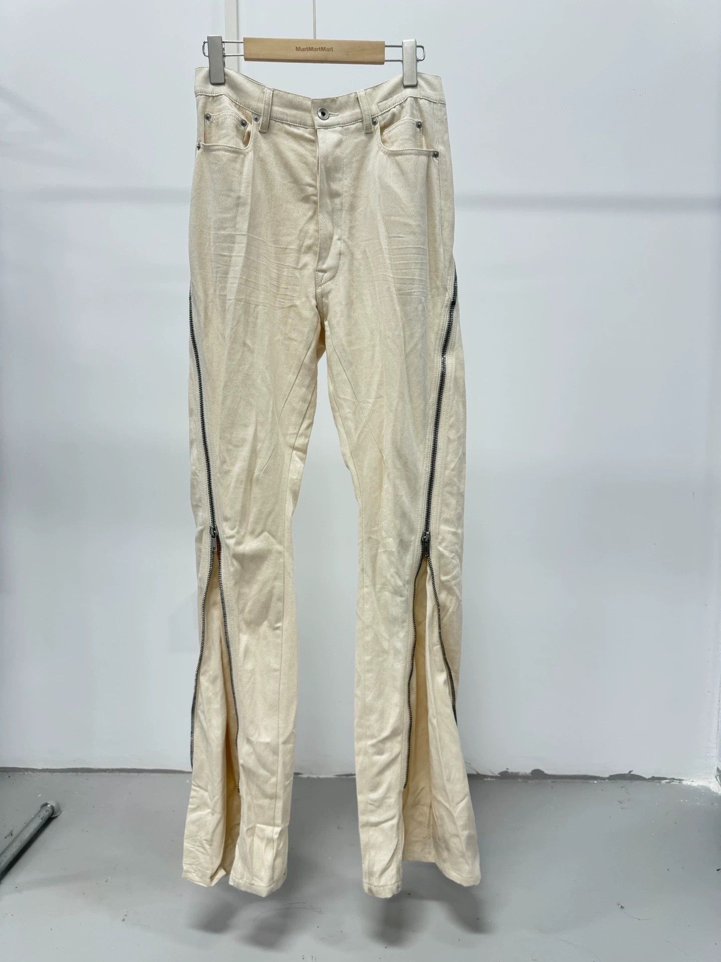Rick Owens Rick Owens 22ss Drkshdw Banana pants Size US 27 - 1 Thumbnail