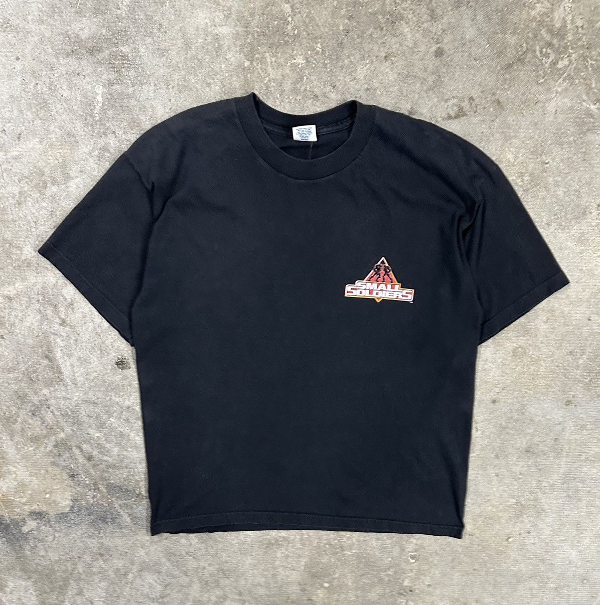 Vintage Vintage 90s Small Soldiers Movie Promo Mullet T-Shirt Size US XL / EU 56 / 4 - 2 Thumbnail