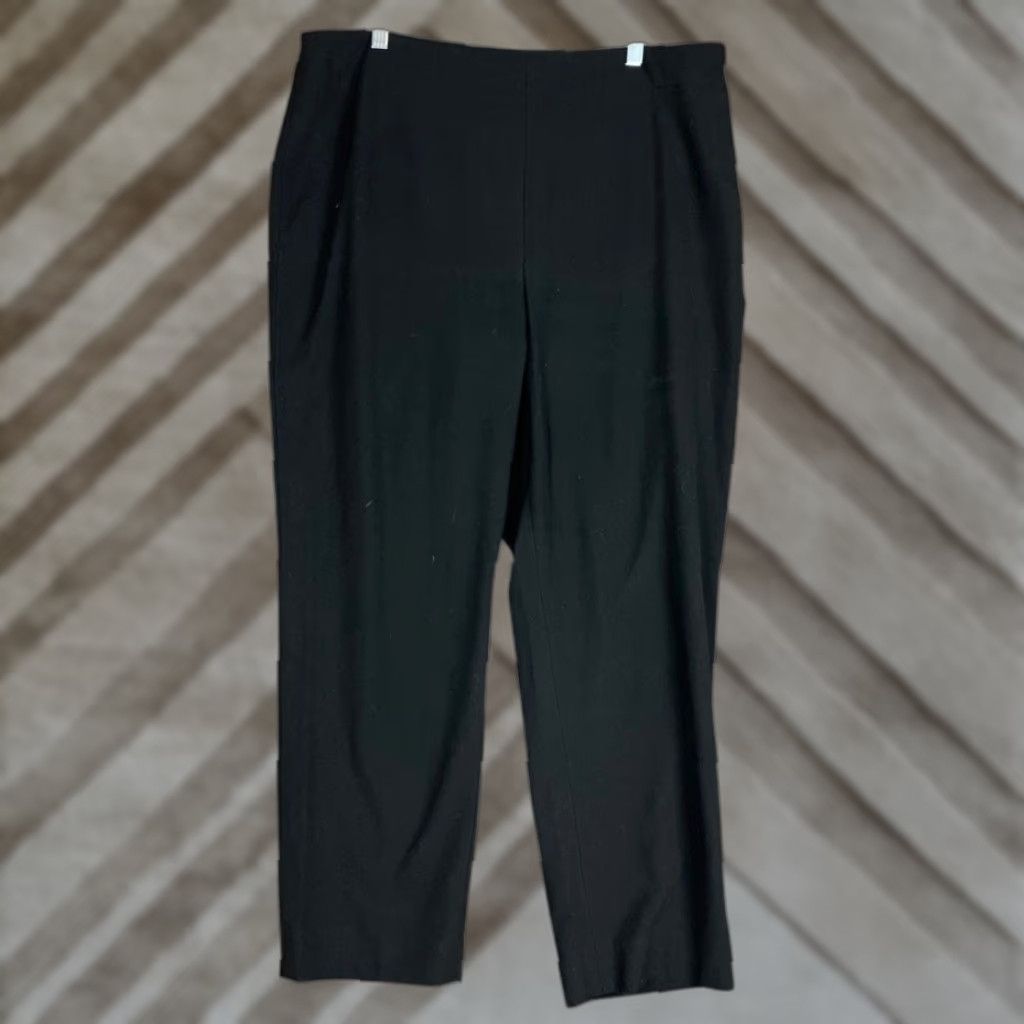 Talbots Talbots Womens Pants Black Hollywood High Rise Pull On Side Zip Stretch 16 Pants Size 25" / US 0 / IT 36 - 1 Thumbnail