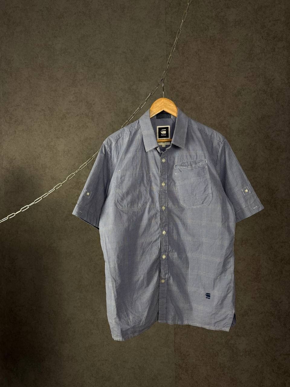 G-Star G Star Raw designer checkered shirt Size US XXL / EU 58 / 5 - 1 Thumbnail