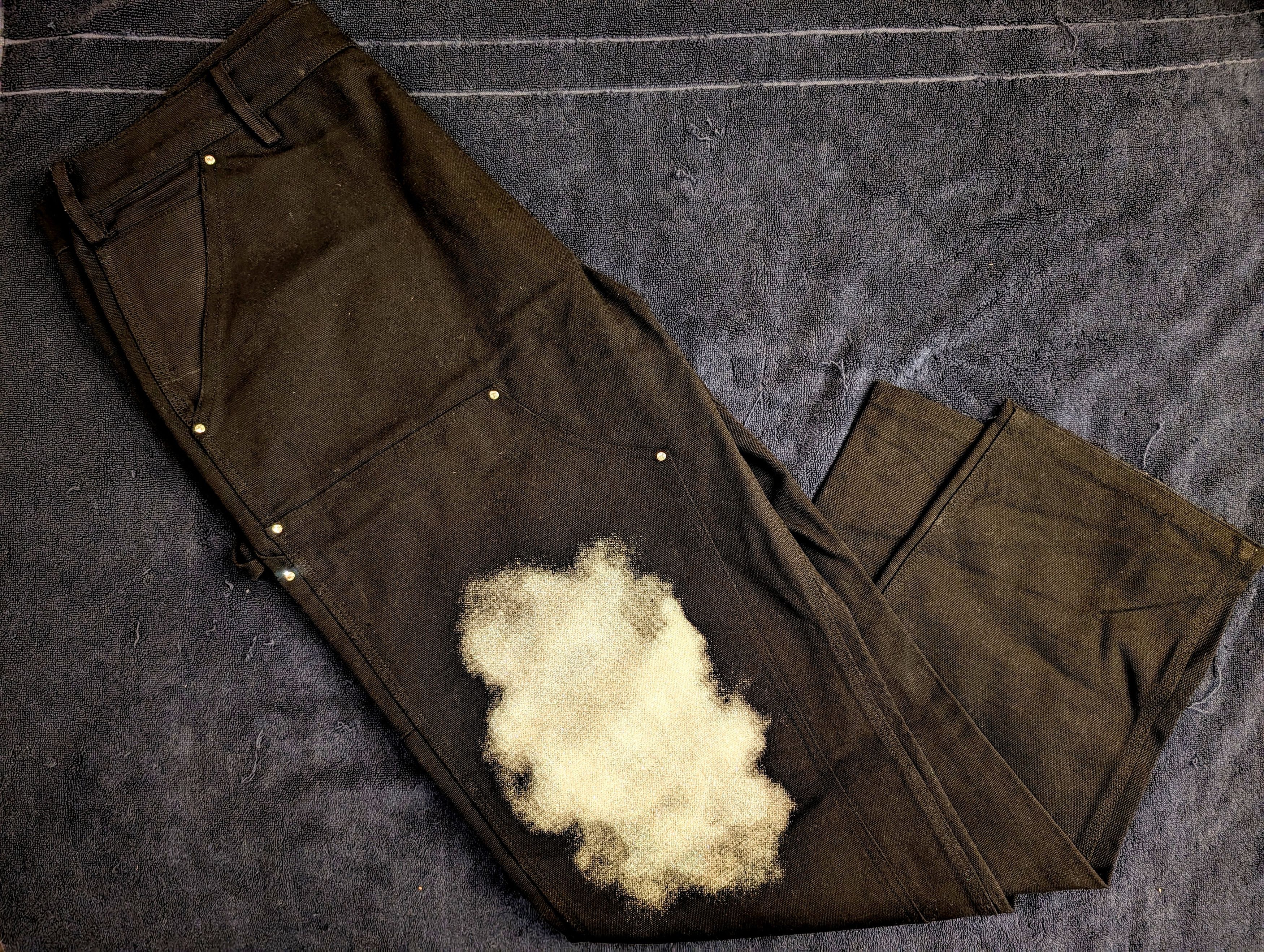 Advisory Board Crystals Advisory Board Crystals Double Knee Glitter Carpenter Pants Size US 36 / EU 52 - 1 Thumbnail