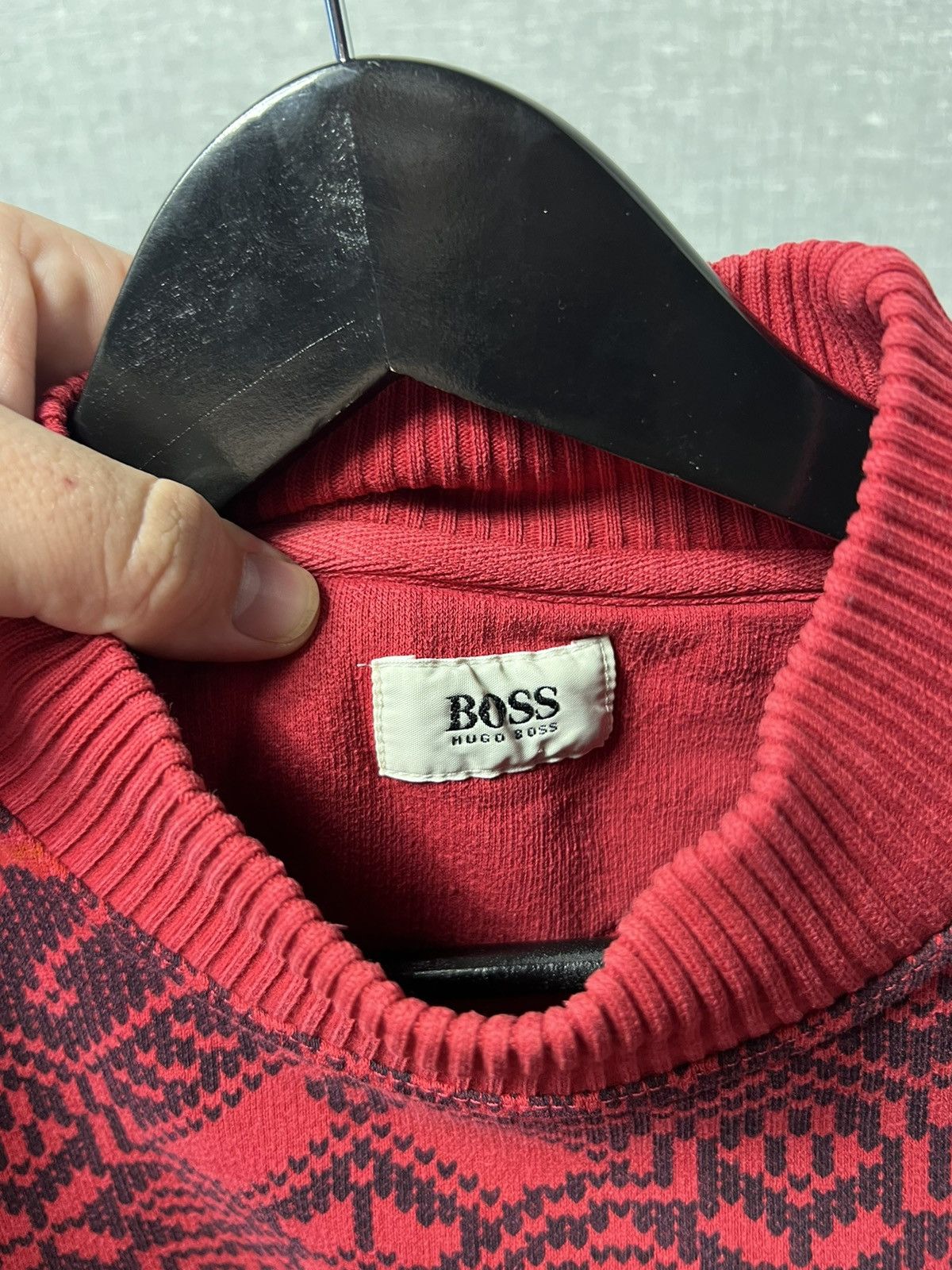 Hugo Boss × Vintage Vintage 90s Hugo Boss Archive Sweatshirt Size US L / EU 52-54 / 3 - 11 Thumbnail