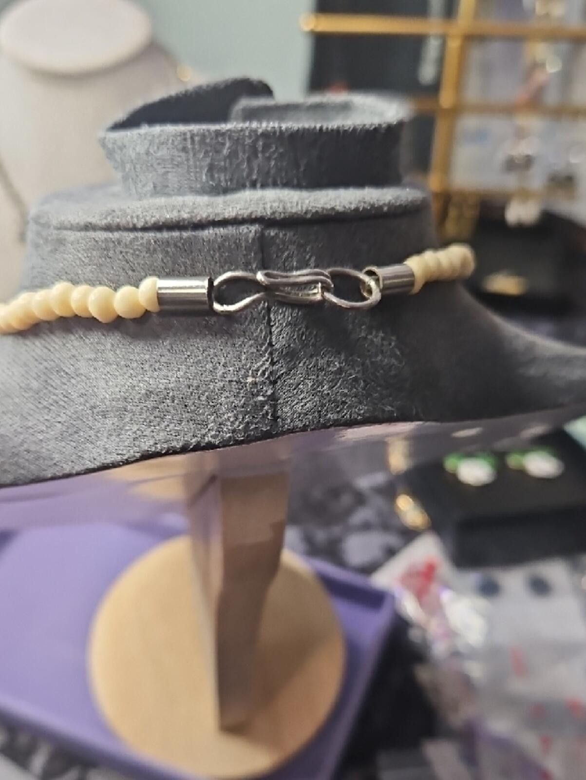 Other Amethyst And Bone Necklace Size ONE SIZE - 2 Thumbnail