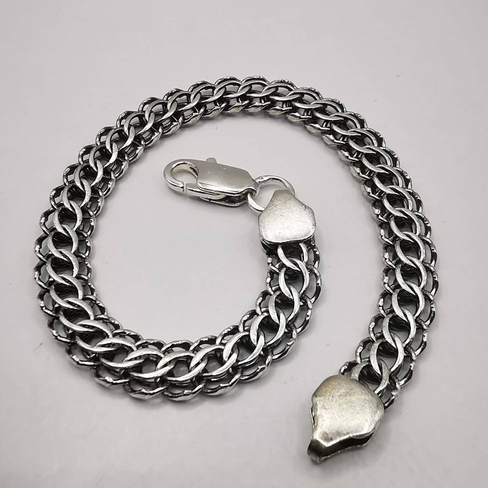 Vintage Bracelet Jewelry,925 Sterling Silver 14,18G, Men's
