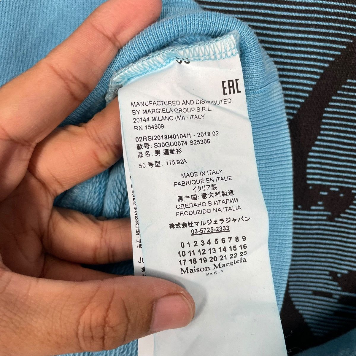 Maison Margiela Maison Margiela 10 Mona Lisa Washed Crew Sweatshirt Size US L / EU 52-54 / 3 - 12 Thumbnail