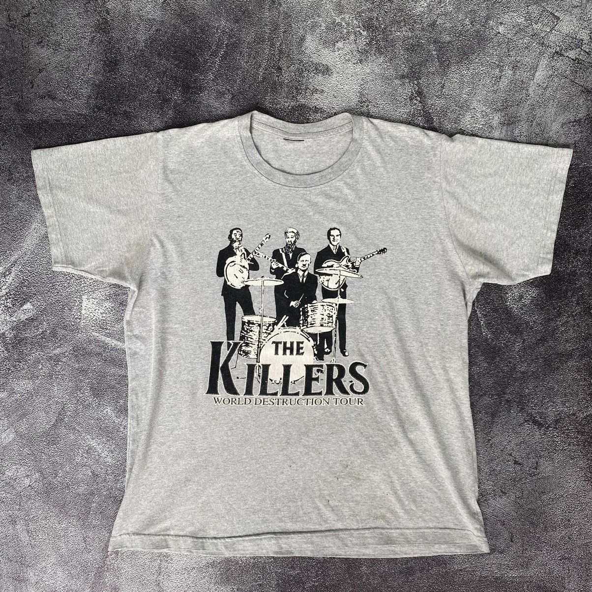 Band Tees Vintage Rare The Killers World Destruction Tour Tee Size US M / EU 48-50 / 2 - 1 Thumbnail