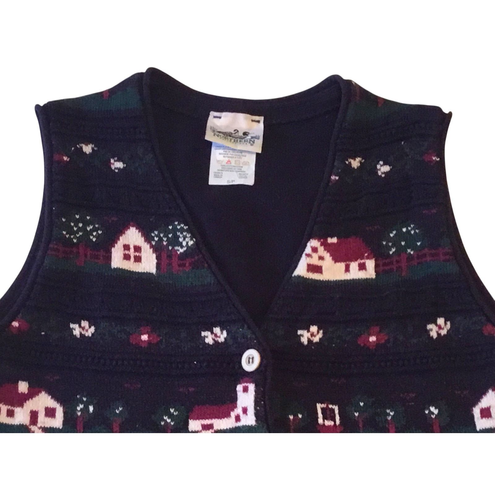 Northern Reflections Northern Reflections Vest Navy BL Barn Cottage Small Size S / US 4 / IT 40 - 3 Thumbnail