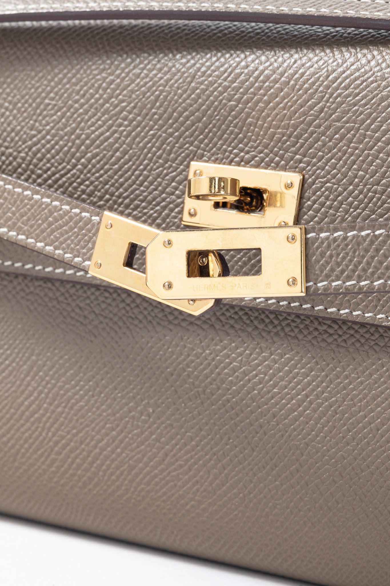 Hermes Hermes Kelly To Go Etoupe Epsom Leather GHW Wallet Size ONE SIZE - 9 Thumbnail
