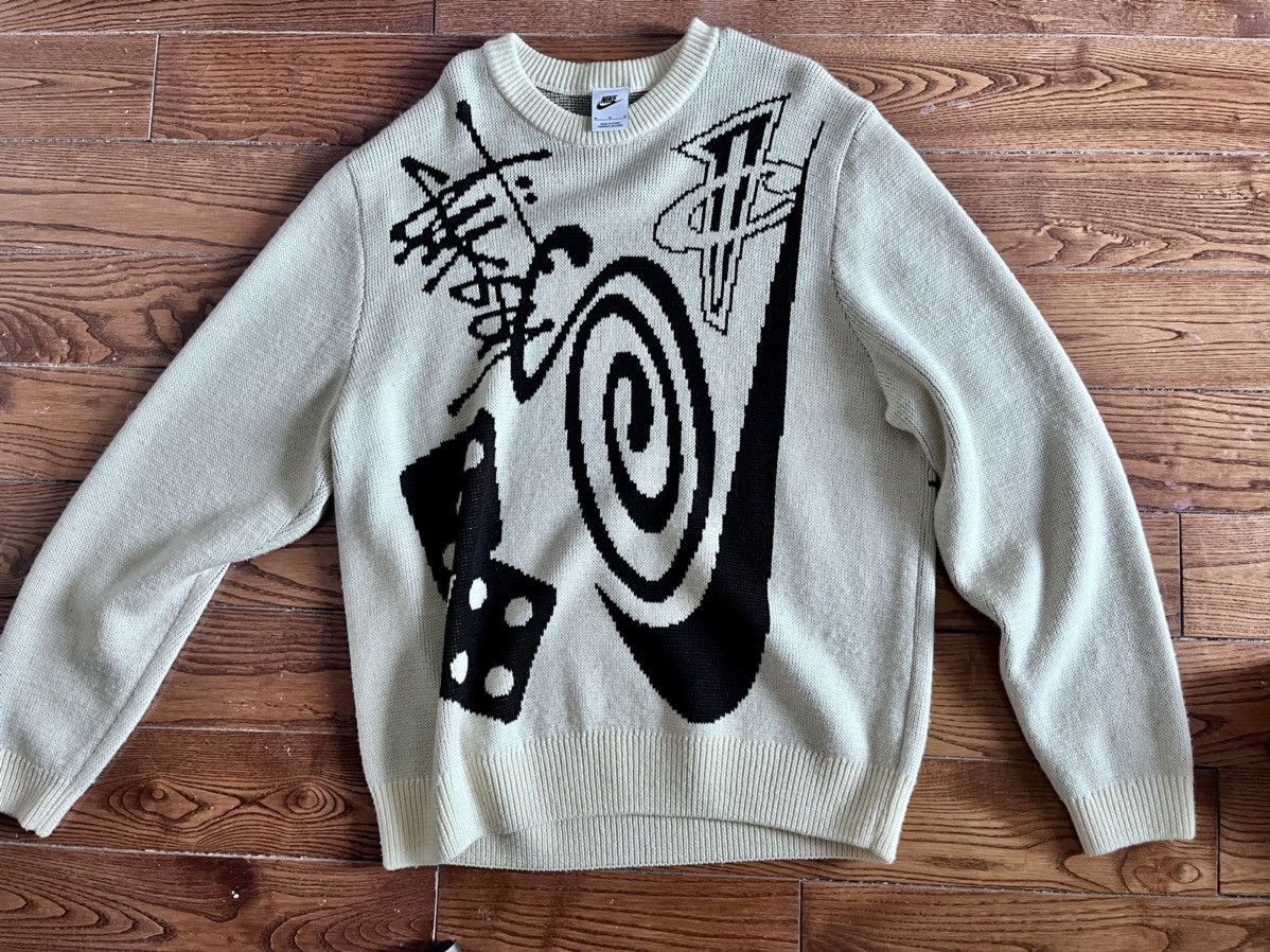 Nike × Stussy STÜSSY NIKE ICON KNIT SWEATER Grailed