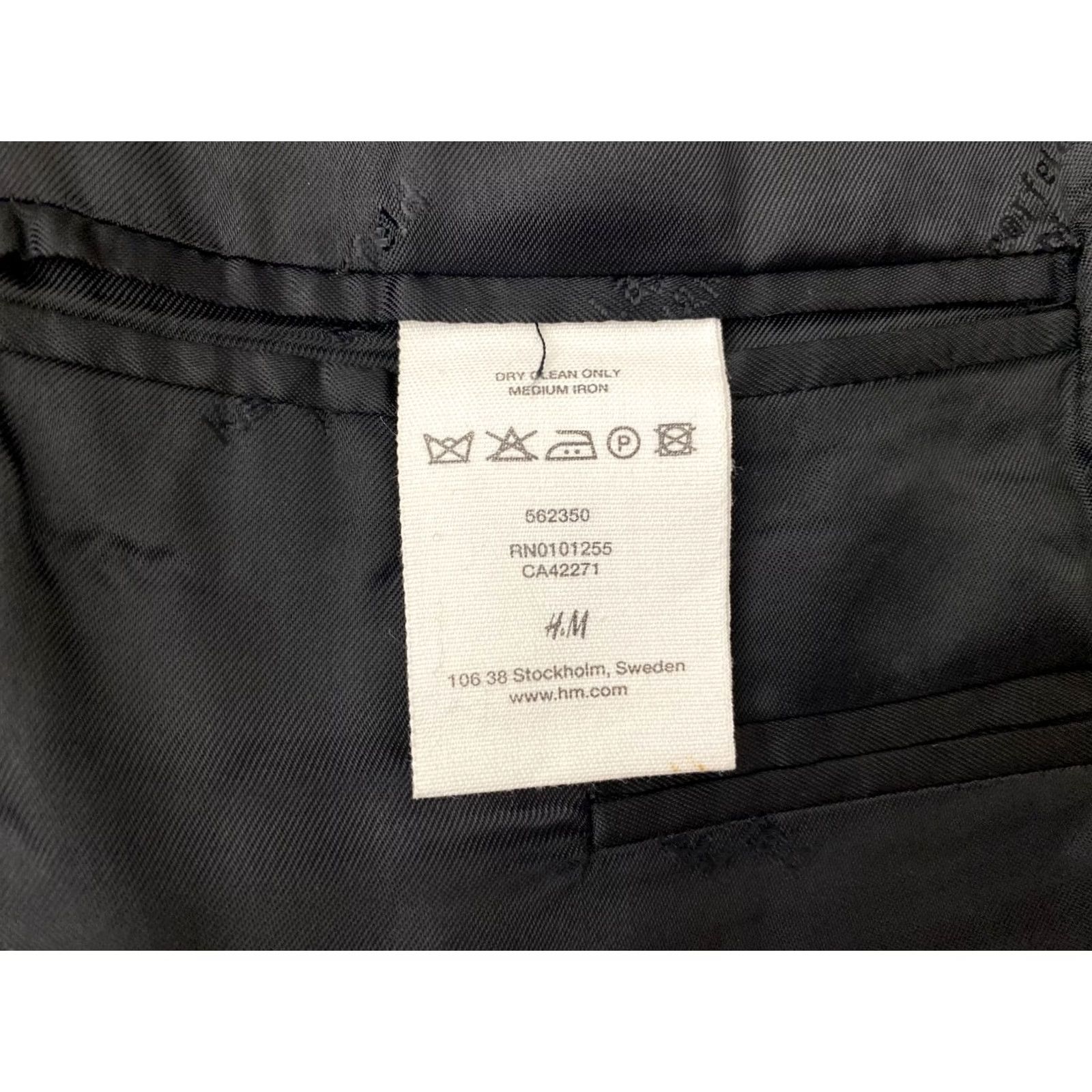 H&M Karl Lagerfeld & H&M Blazer Jacket Black Size 46 Mens Blazer Jacket - 46 Black Mens 90s Fashion? Size 46R - 6 Thumbnail