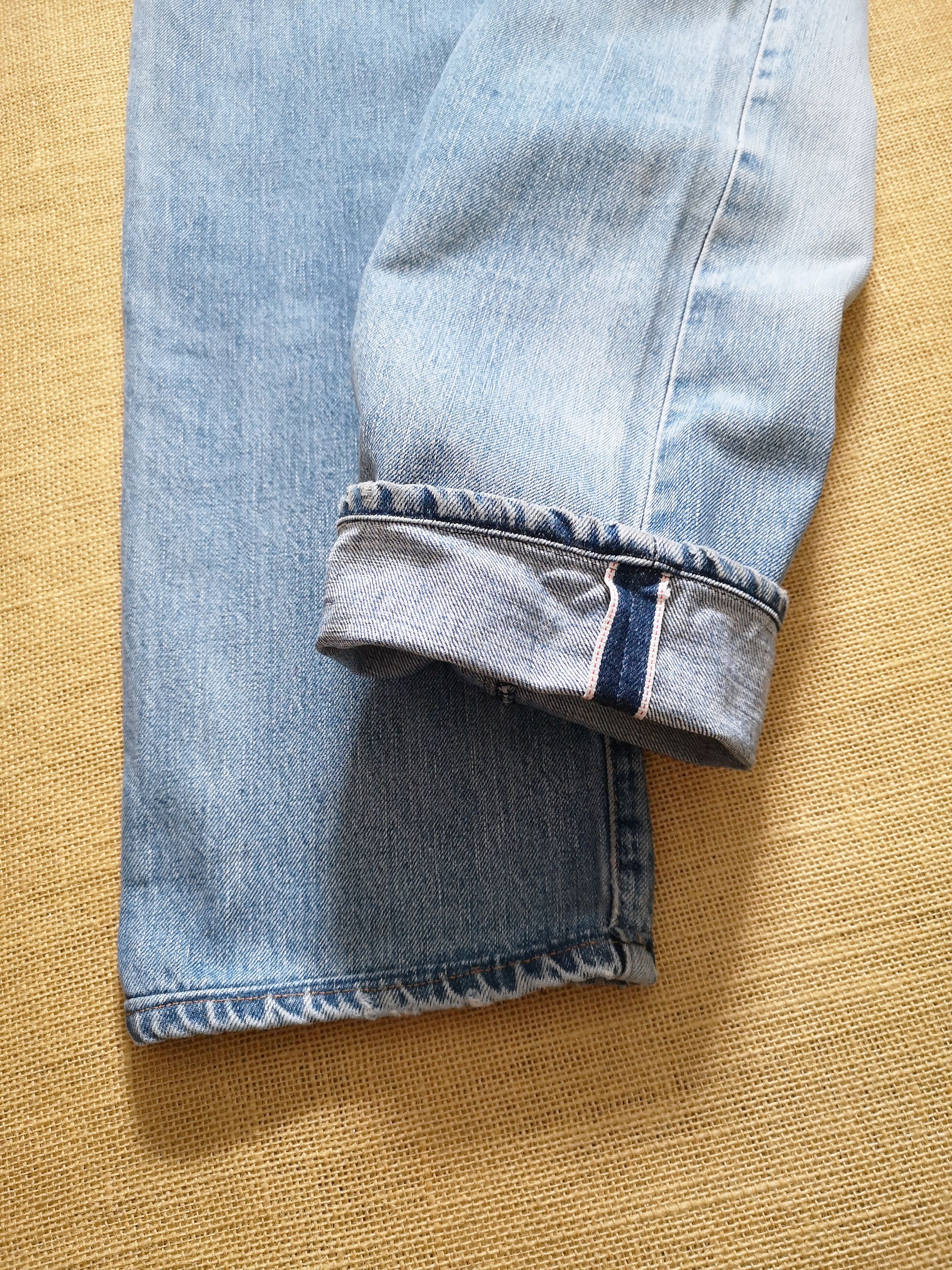 Levi's Levi's 502xx - 1990s - Big E Red Line Selvedge Japan W29 L28 Size US 29 - 9 Thumbnail