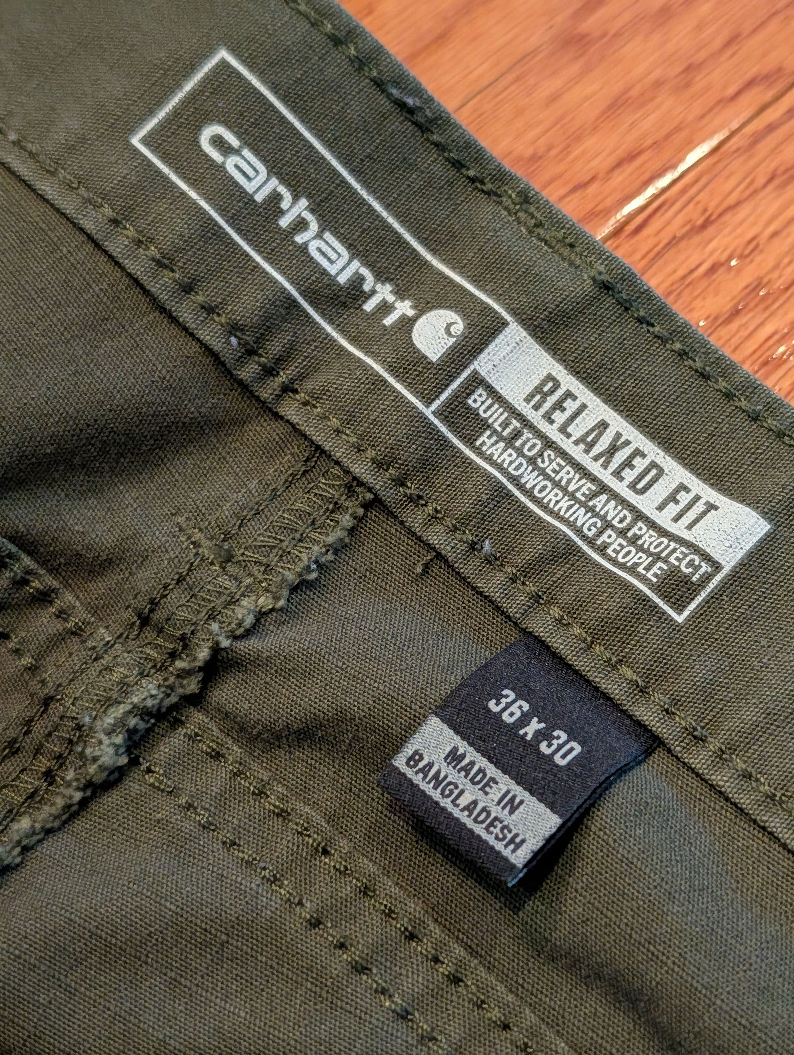 Carhartt Vintage Carhartt B11 MOS Relaxed Fit Work Double Knee Pants Size US 36 / EU 52 - 4 Thumbnail