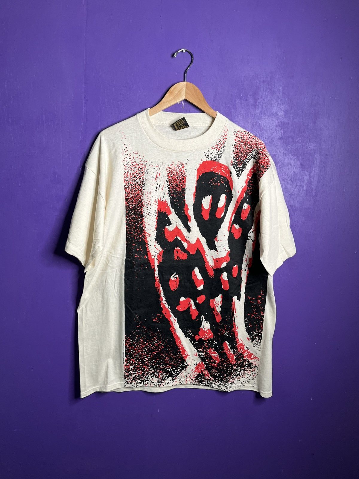 Band Tees × Vintage Vintage 94/95 Rolling Stones voodoo lounge big print t-shirt Size US XL / EU 56 / 4 - 1 Thumbnail