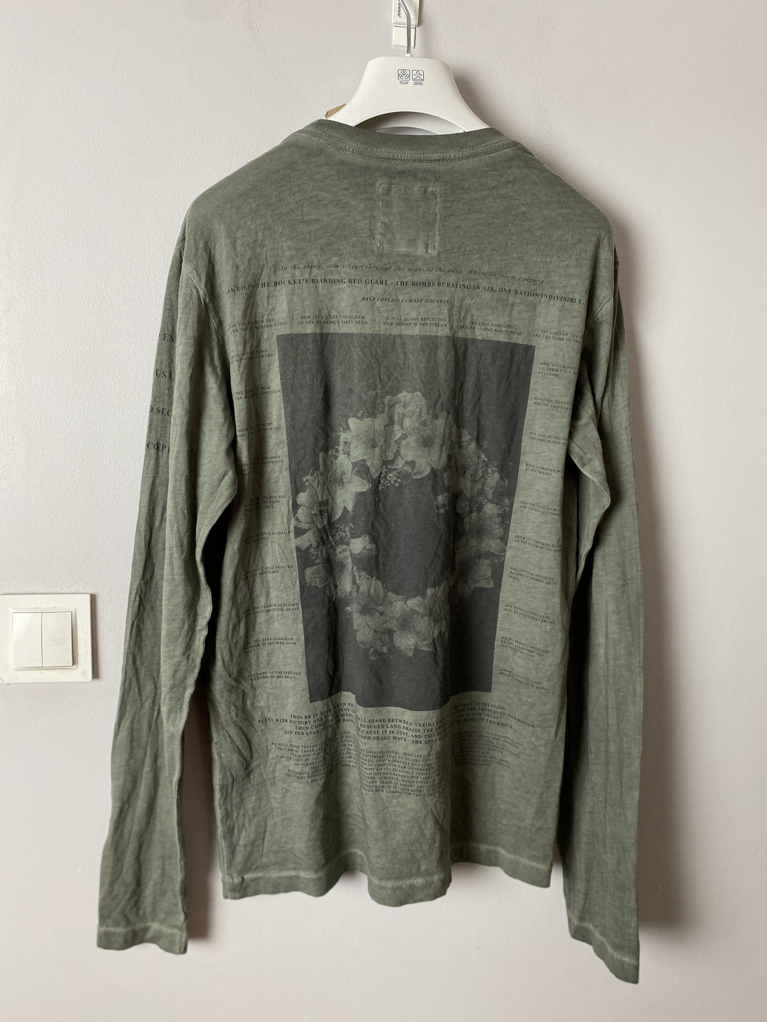 Allsaints All Saints Twilight Ls crew t-shirt tee printed Size US XL / EU 56 / 4 - 5 Thumbnail